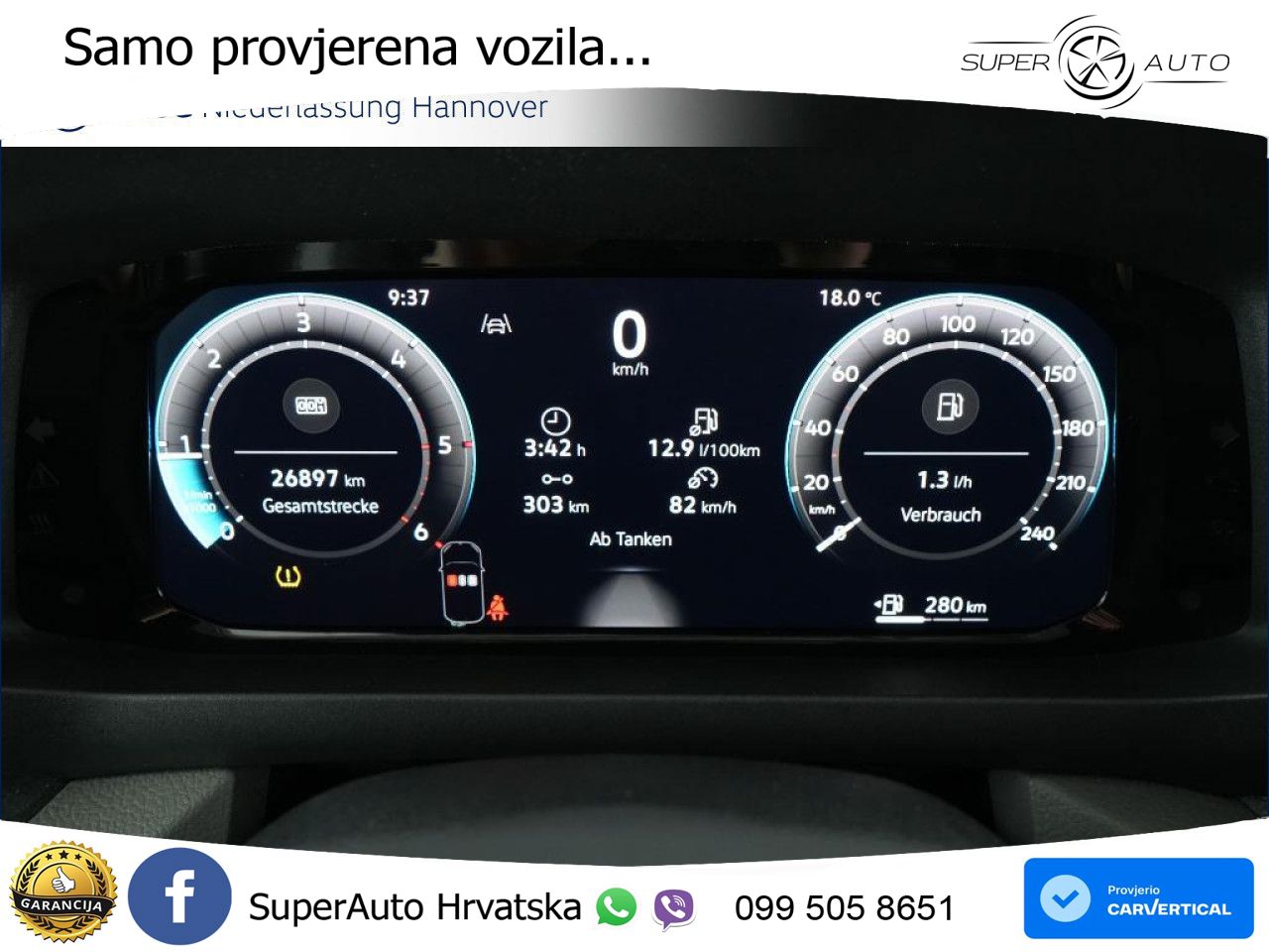 Volkswagen Crafter 35 Kasten Mittel Hochdach Assistenzpaket 140 KS