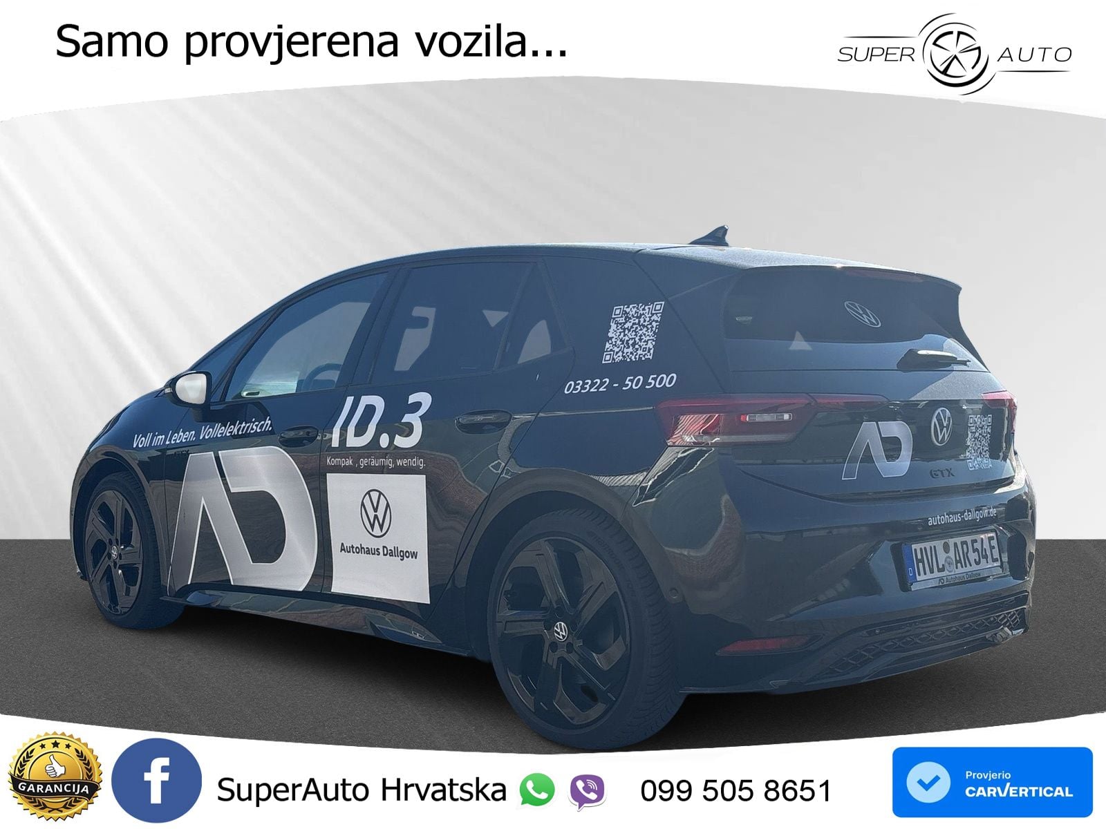Volkswagen ID.3 GTX 84 kWh (286 KS)