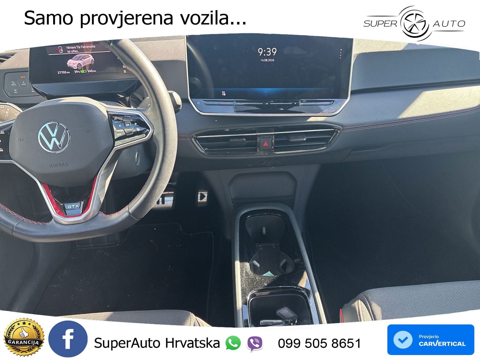 Volkswagen ID.3 GTX 84 kWh (286 KS)