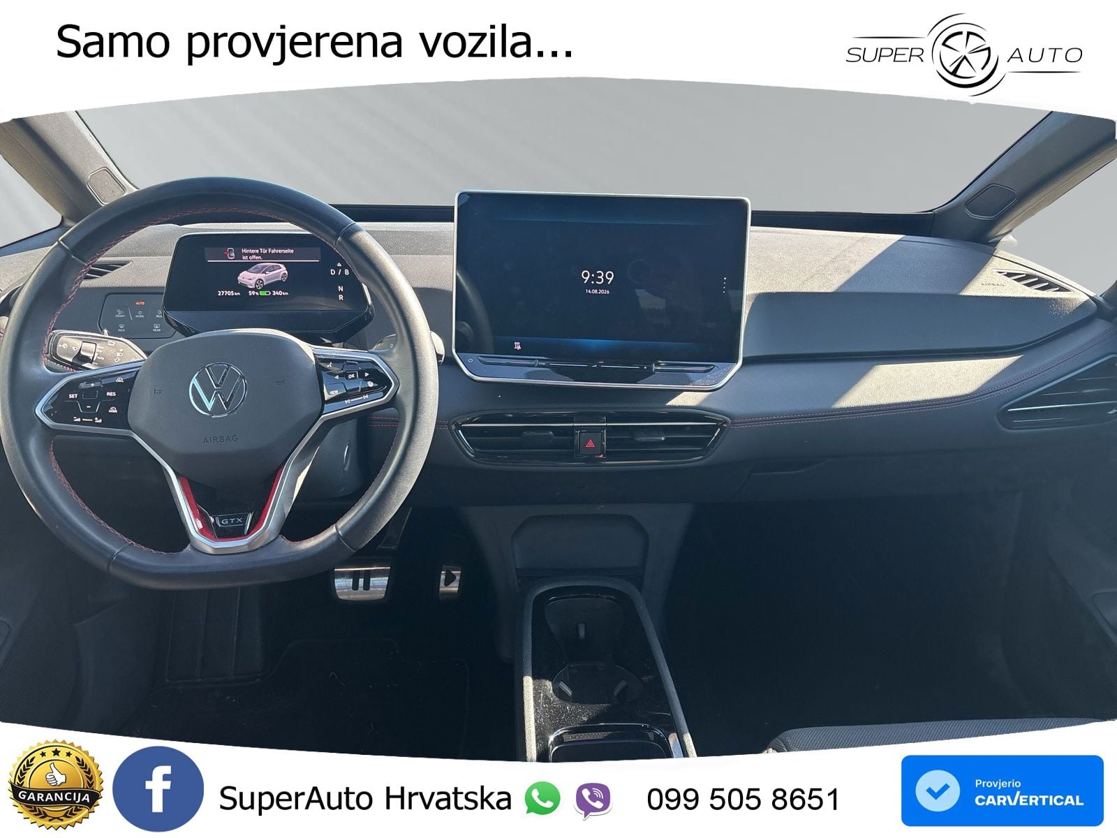Volkswagen ID.3 GTX 84 kWh (286 KS)