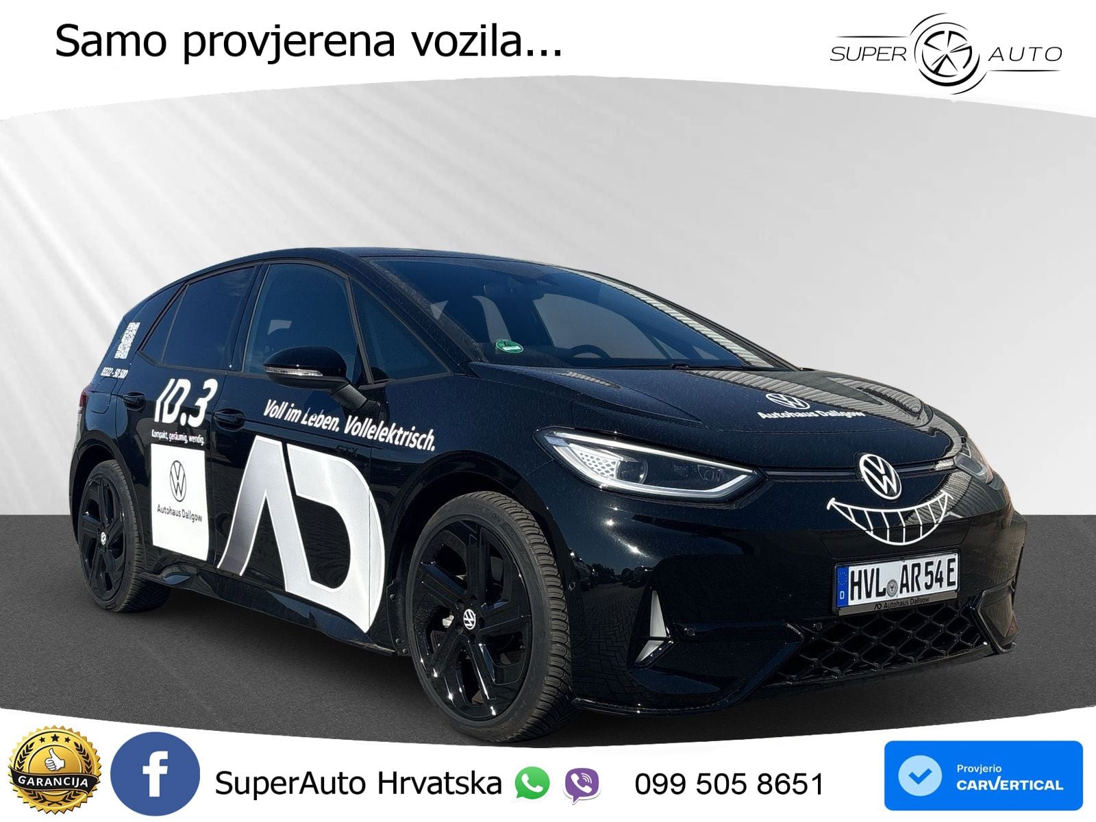 Volkswagen ID.3 GTX 84 kWh (286 KS)