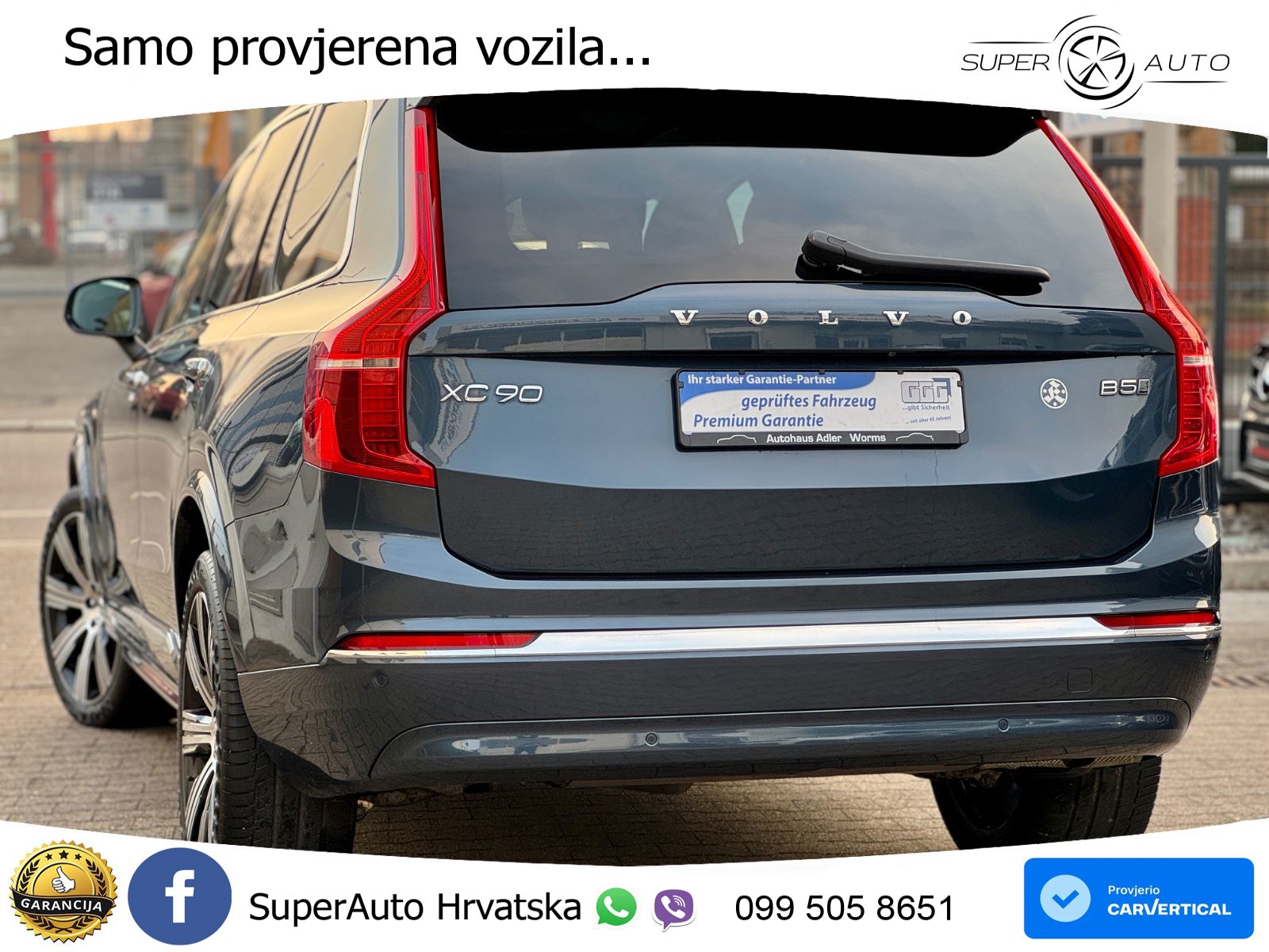 Volvo XC90 2.0 B5 Diesel AWD Automatic LED+GR SJED+ACC