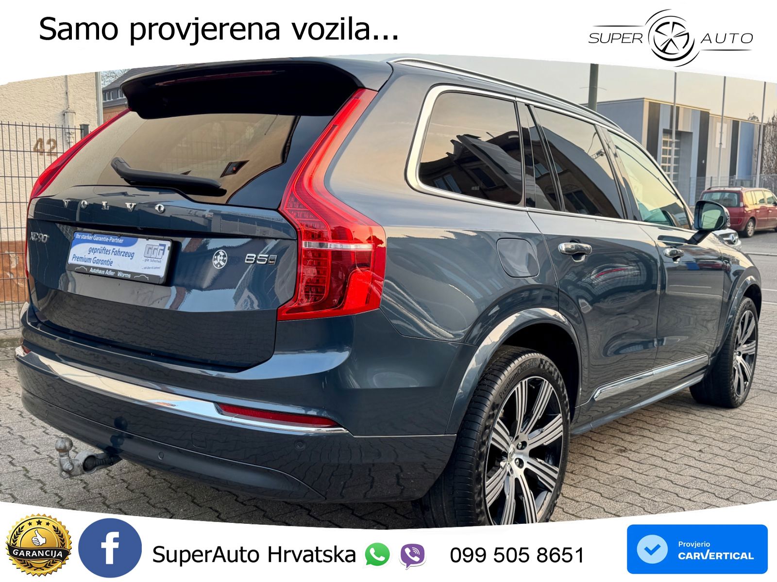 Volvo XC90 2.0 B5 Diesel AWD Automatic LED+GR SJED+ACC