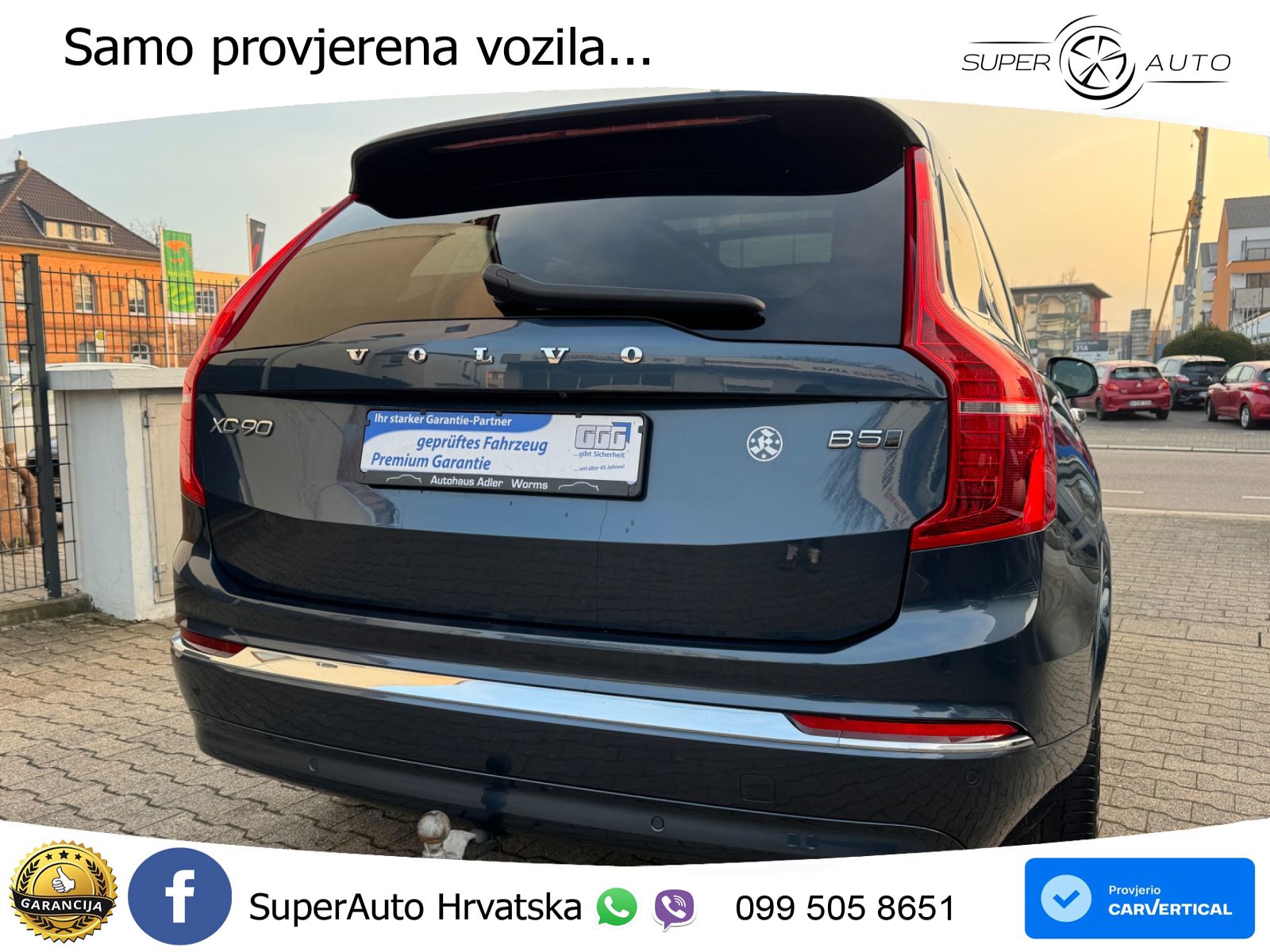 Volvo XC90 2.0 B5 Diesel AWD Automatic LED+GR SJED+ACC