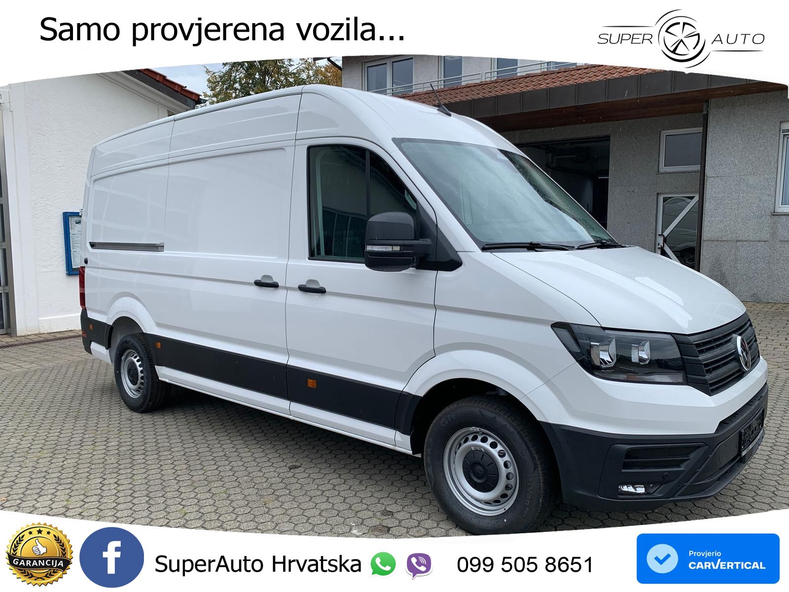 Volkswagen Crafter 35 Kasten MR Hoch Kamera APP Schwingsitz 140 KS