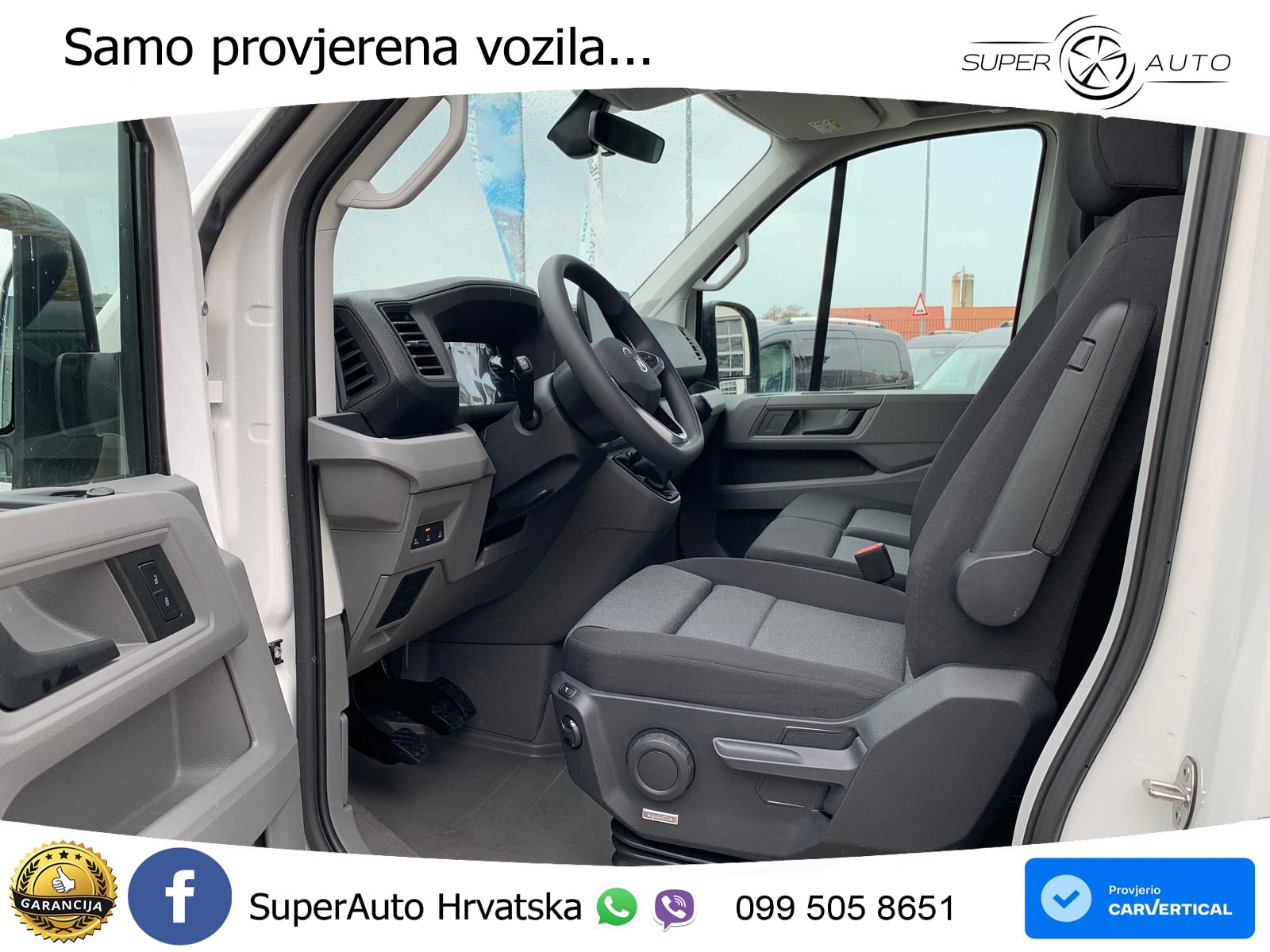 Volkswagen Crafter 35 Kasten MR Hoch Kamera APP Schwingsitz 140 KS