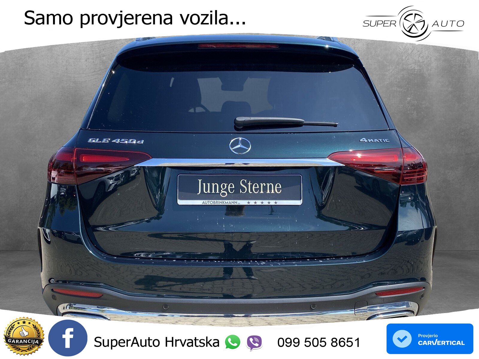 Mercedes GLE 450d (367 KS) EQ Boost 4MATIC 9G-TRONIC AMG ZRAČNI+ACC+GR SJED+360