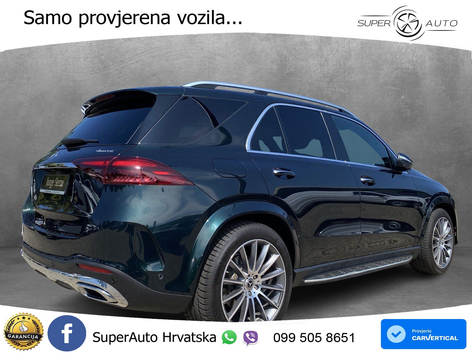 Mercedes GLE 450d (367 KS) EQ Boost 4MATIC 9G-TRONIC AMG ZRAČNI+ACC+GR SJED+360