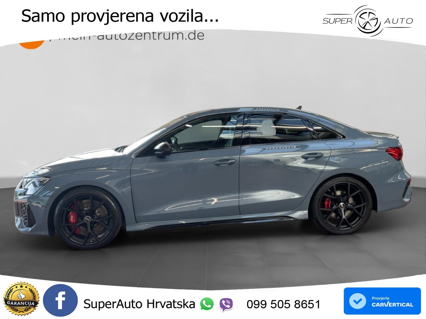 Audi RS3 Sedan 2.5 TFSI (400 KS) quattro S tronic LED+GR SJED+ACC