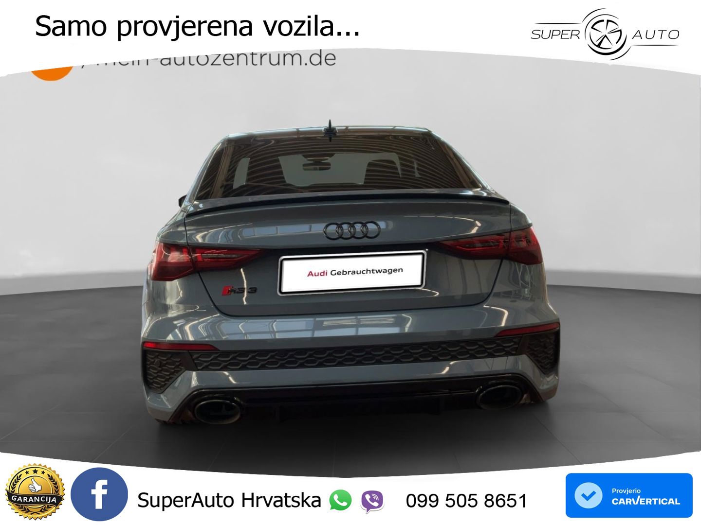 Audi RS3 Sedan 2.5 TFSI (400 KS) quattro S tronic LED+GR SJED+ACC