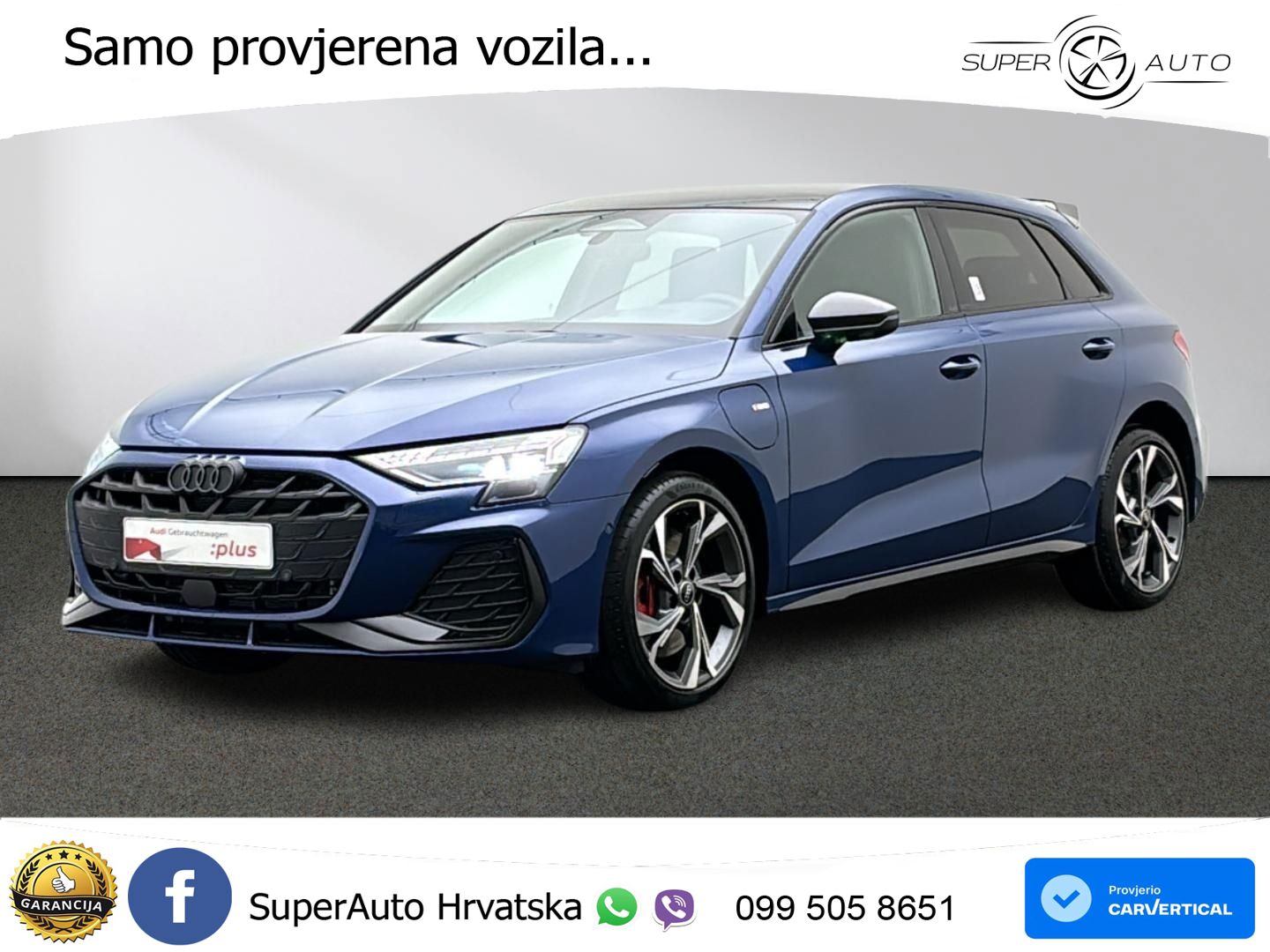 Audi A3 45 TFSIe (272 KS) S tronic S line MATRIX+GR SJED+KAM