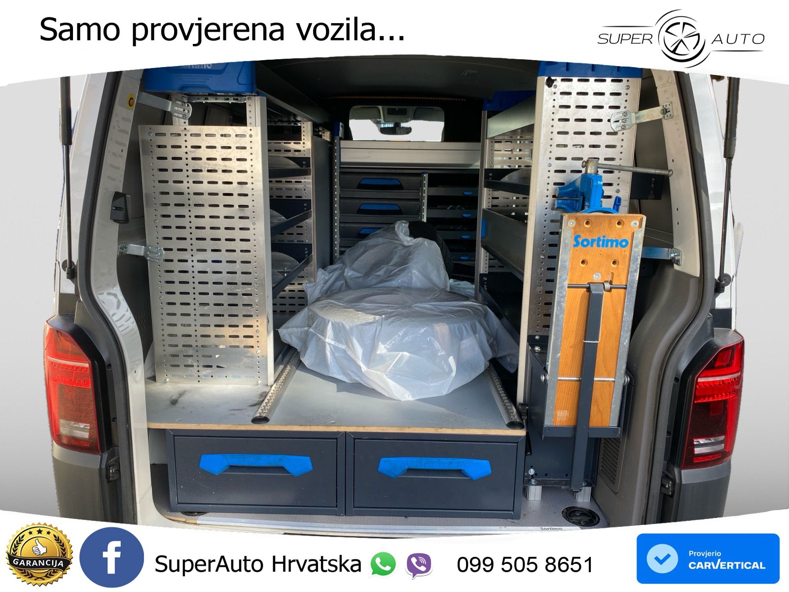 Volkswagen T6.1 Transporter LED ACC Standheizung Werkstatte 150 KS