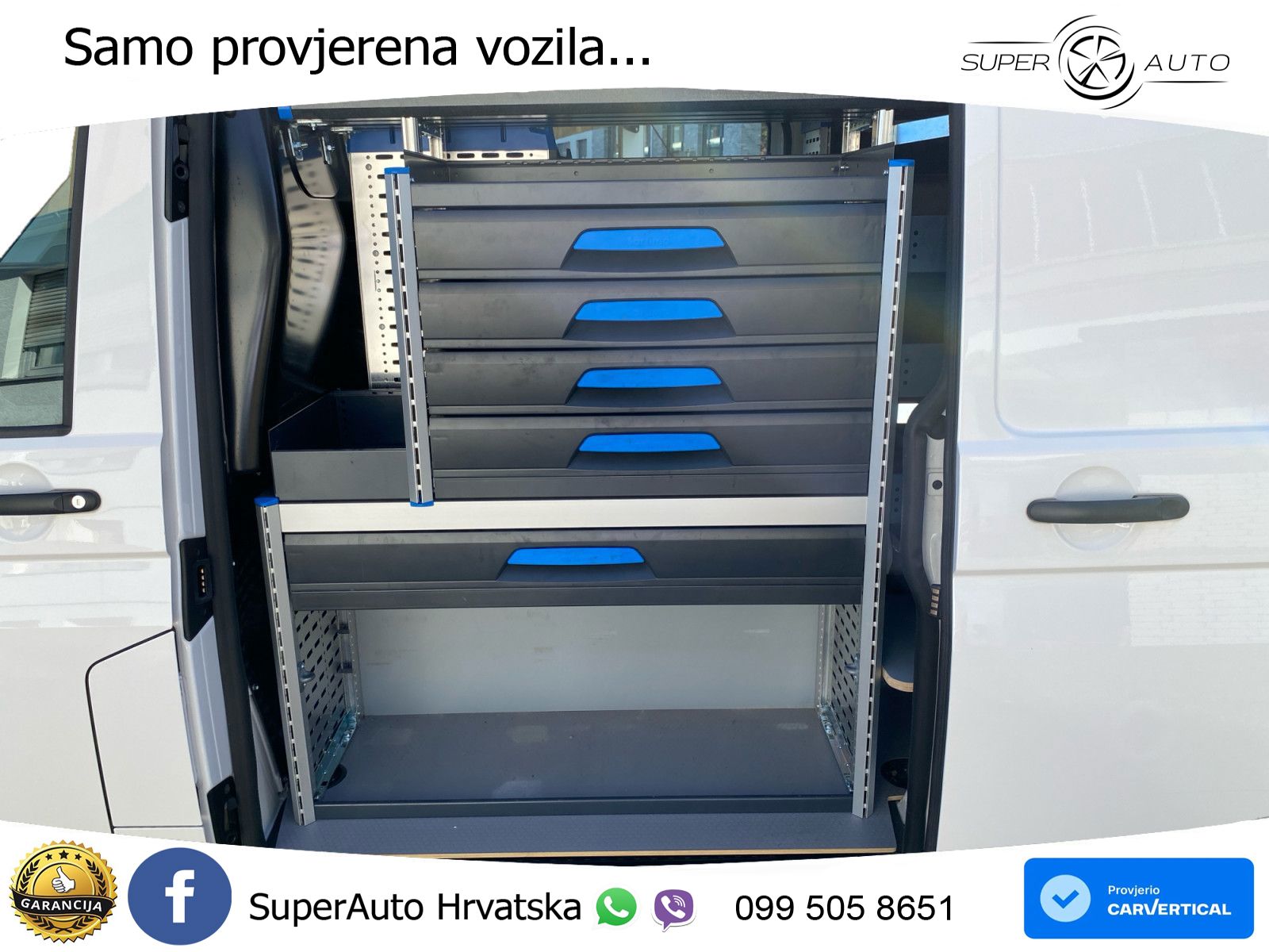 Volkswagen T6.1 Transporter LED ACC Standheizung Werkstatte 150 KS