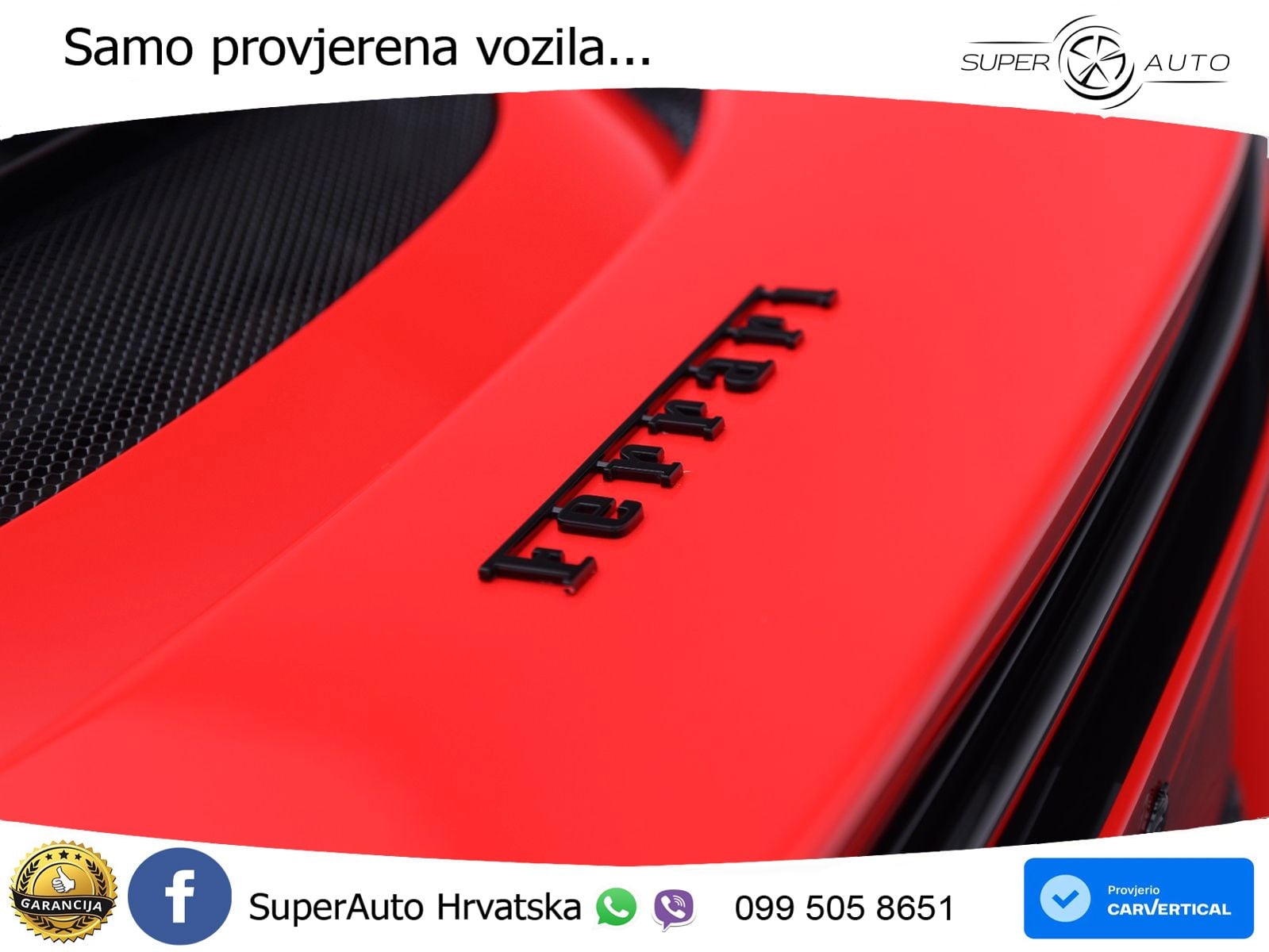 Ferrari 296 GTS 3.0 V6 (830 KS) F1 DCT LED+ACC