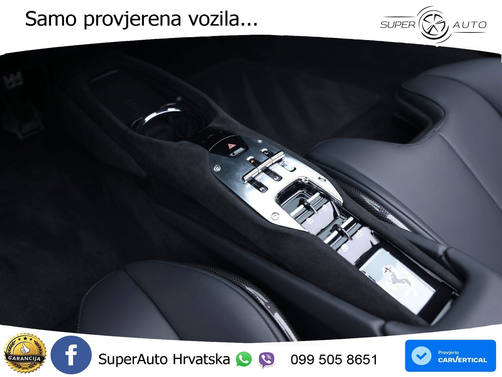 Ferrari 296 GTS 3.0 V6 (830 KS) F1 DCT LED+ACC