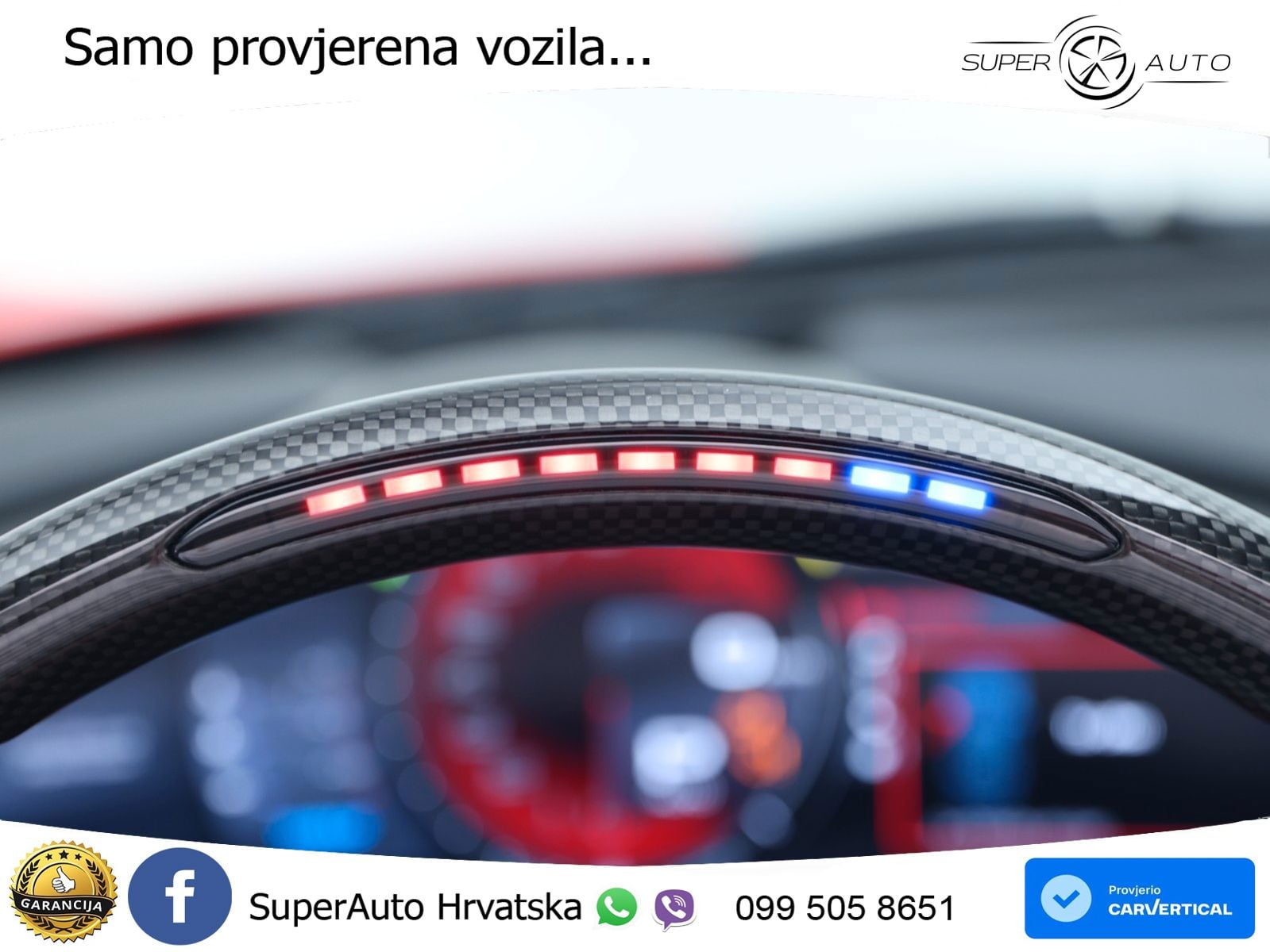 Ferrari 296 GTS 3.0 V6 (830 KS) F1 DCT LED+ACC