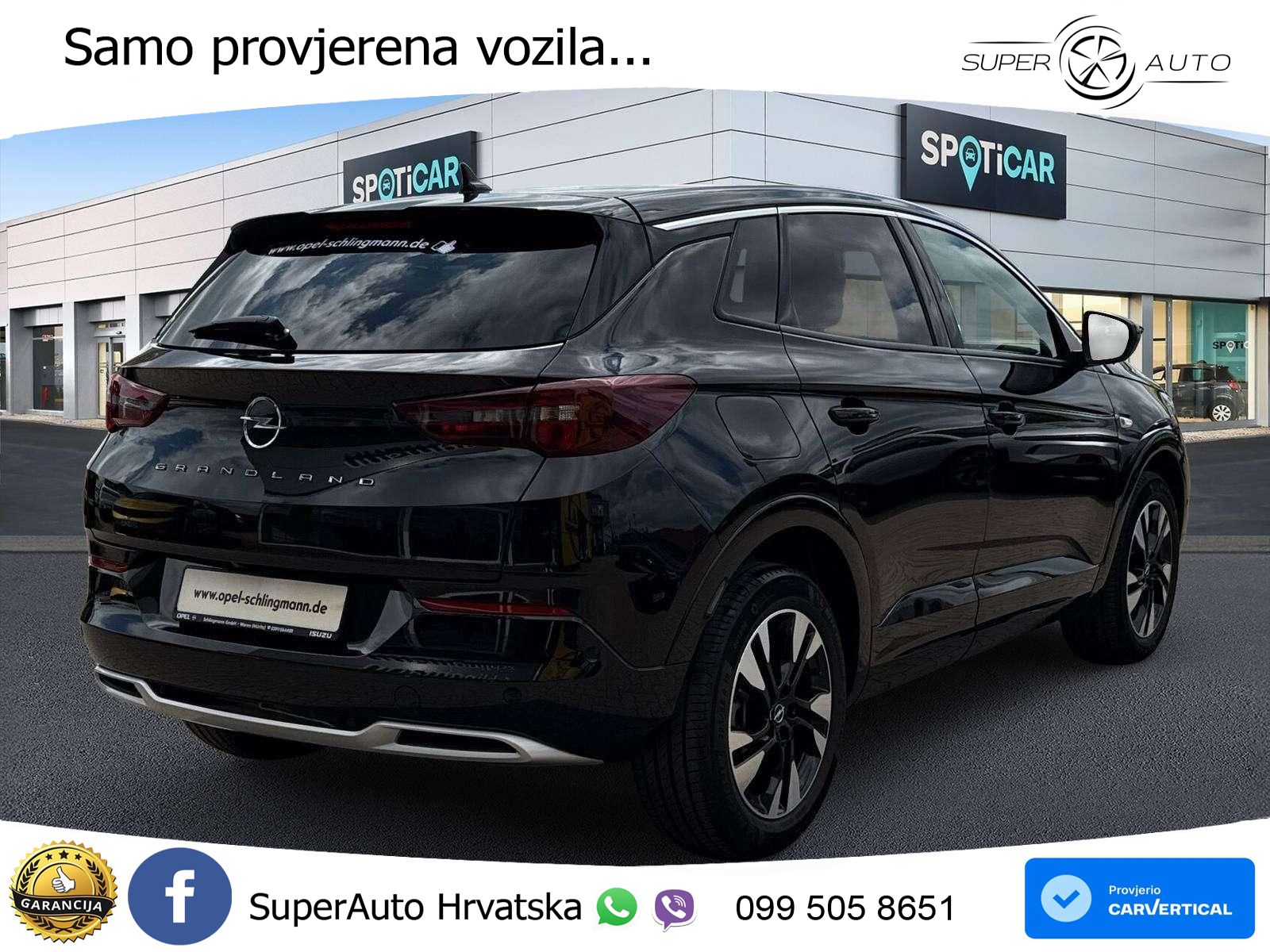 Opel Grandland 1.2i Turbo (130 KS) Automatic Elegance LED+GR SJED+ACC