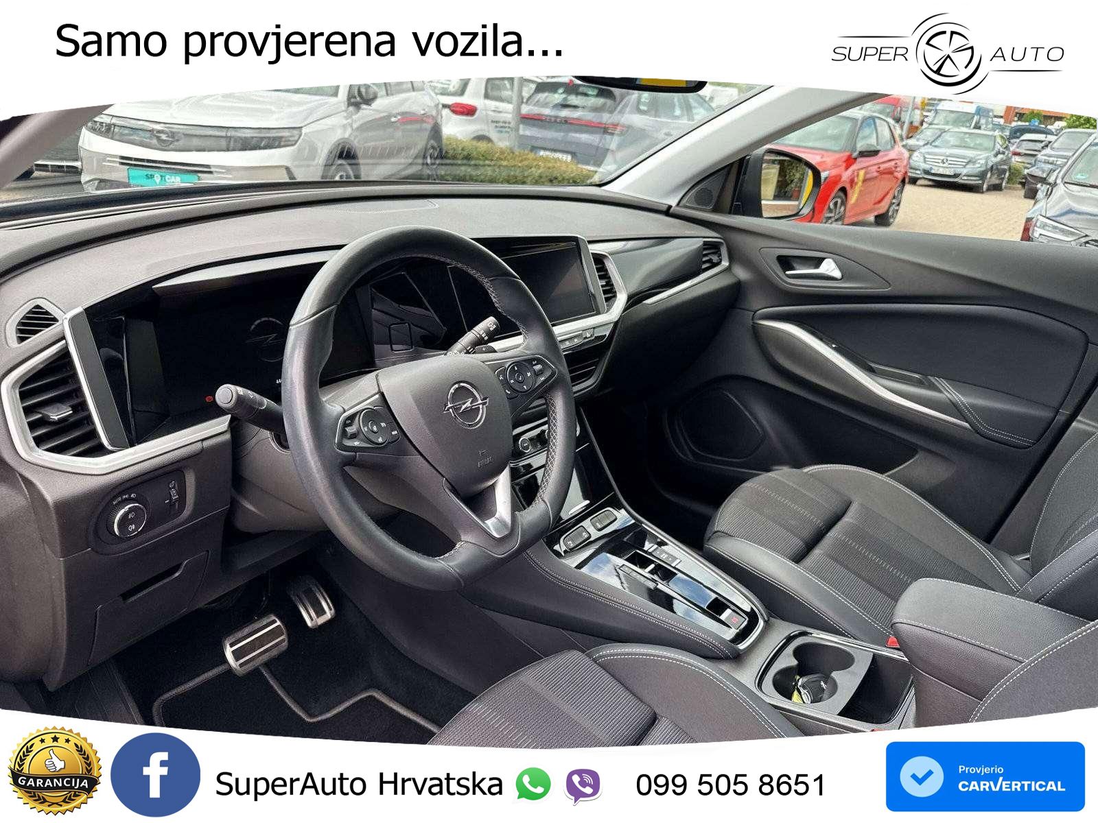 Opel Grandland 1.2i Turbo (130 KS) Automatic Elegance LED+GR SJED+ACC