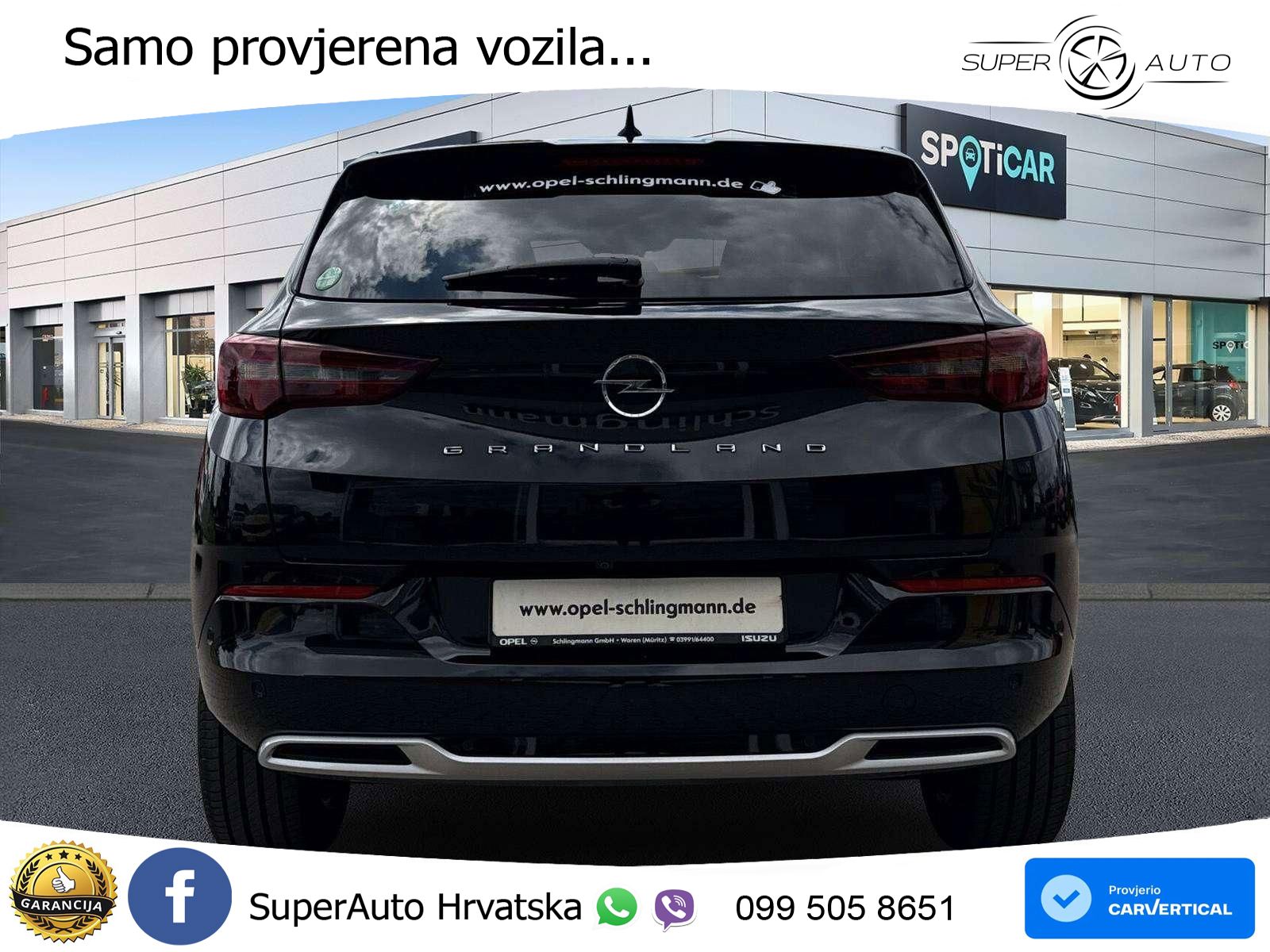 Opel Grandland 1.2i Turbo (130 KS) Automatic Elegance LED+GR SJED+ACC