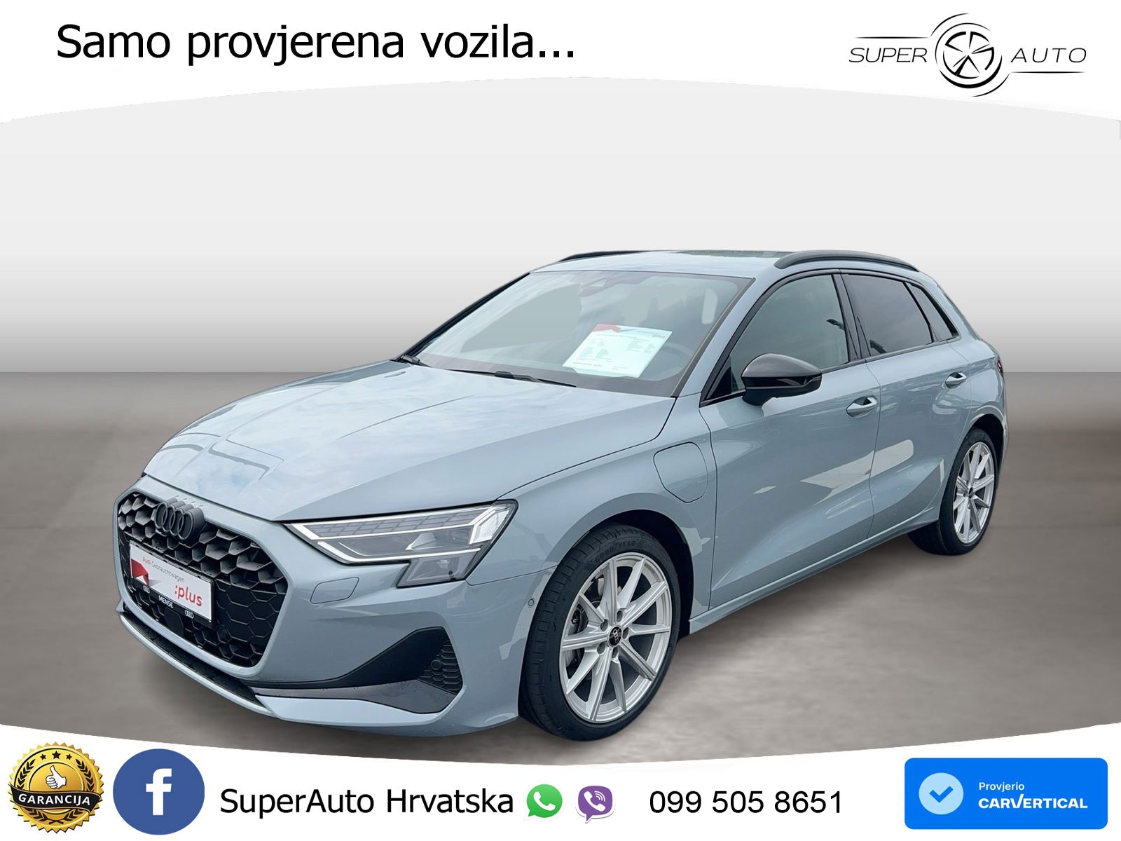 Audi A3 Sportback 40 TFSI e (204 KS) Plug-in Hybrid S tronic S line LED+GR SJED+ACC