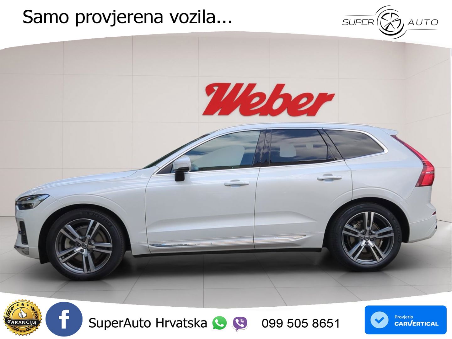 Volvo XC60 B6 AWD Geartronic ZRAČNI+ACC+GR SJED+KAM+PANO