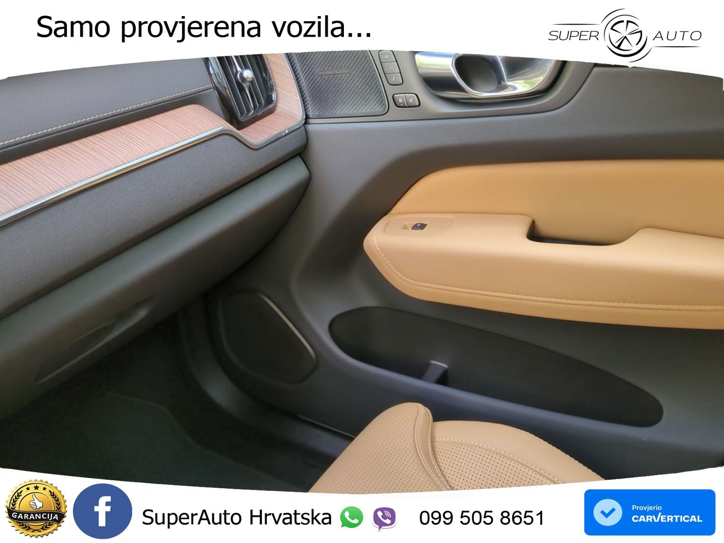 Volvo XC60 B6 AWD Geartronic ZRAČNI+ACC+GR SJED+KAM+PANO