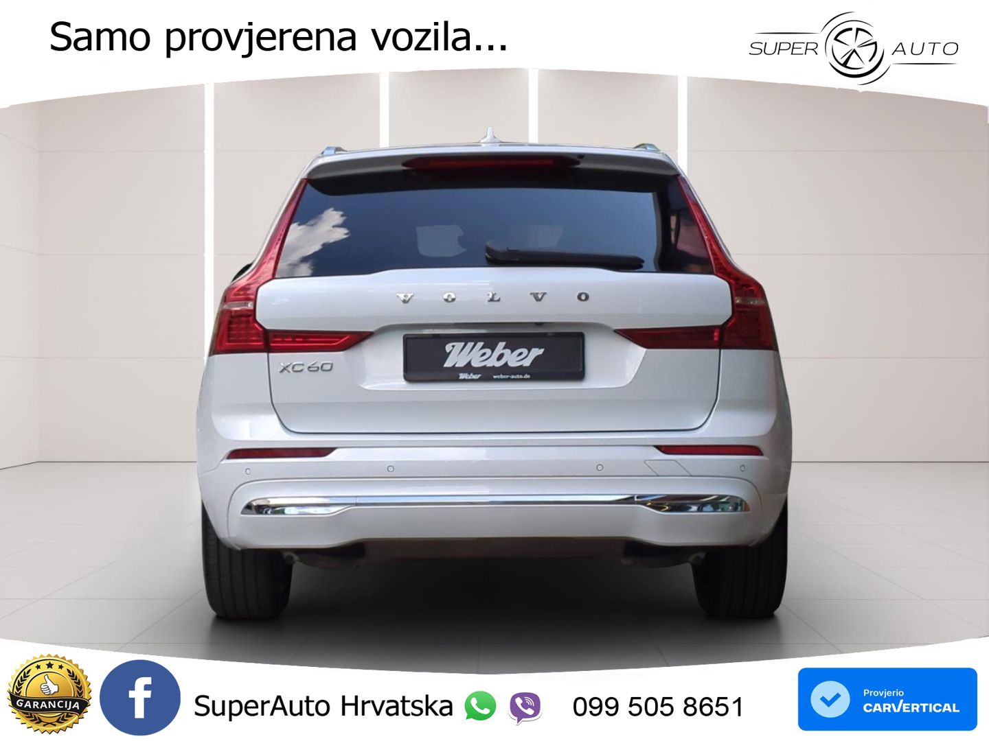 Volvo XC60 B6 AWD Geartronic ZRAČNI+ACC+GR SJED+KAM+PANO