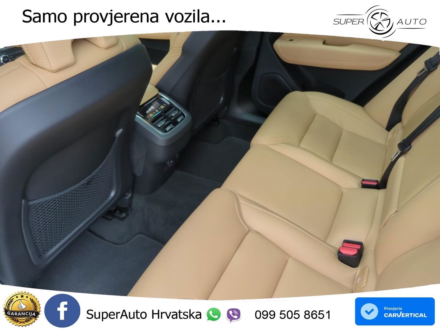 Volvo XC60 B6 AWD Geartronic ZRAČNI+ACC+GR SJED+KAM+PANO