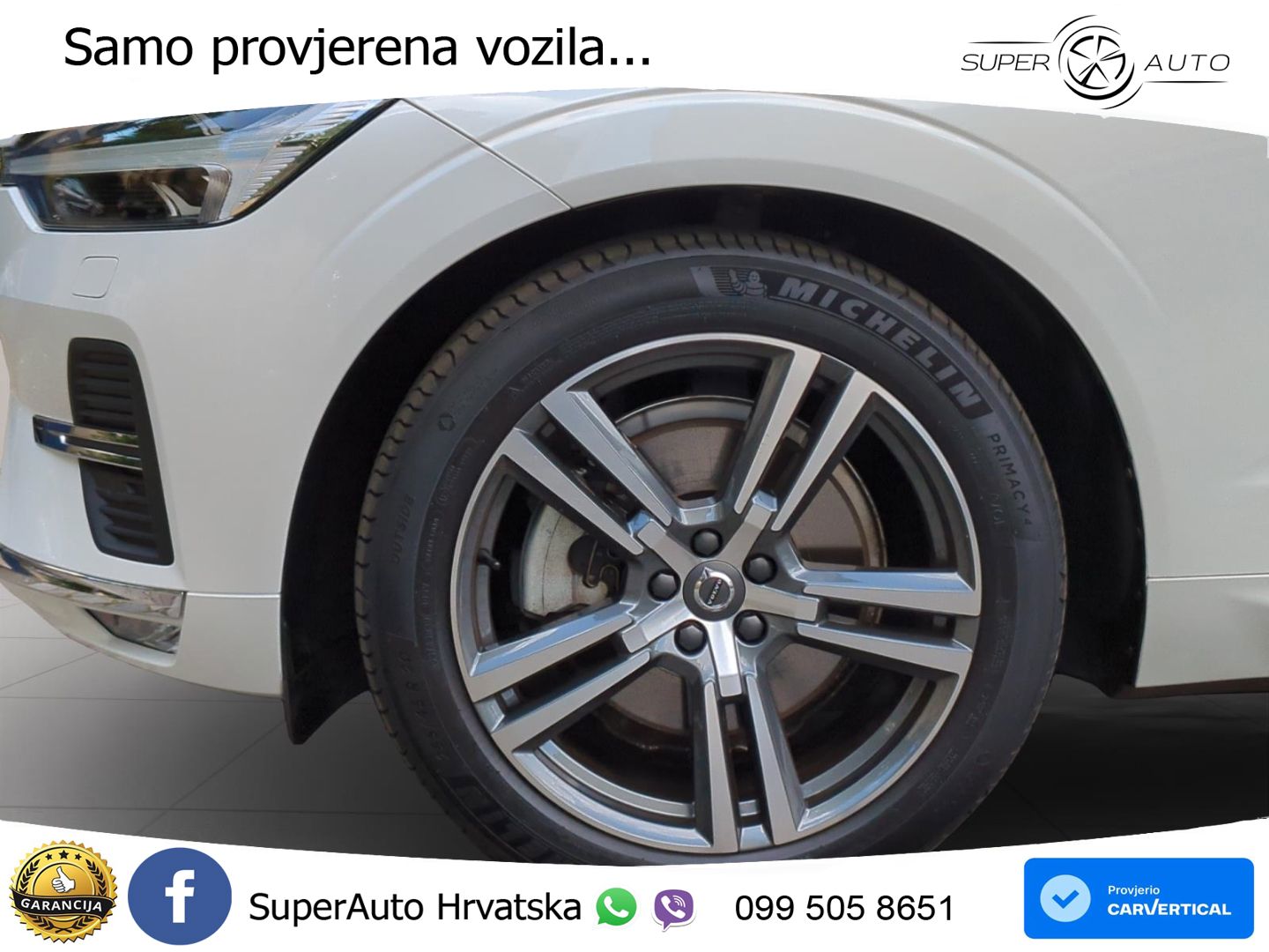 Volvo XC60 B6 AWD Geartronic ZRAČNI+ACC+GR SJED+KAM+PANO