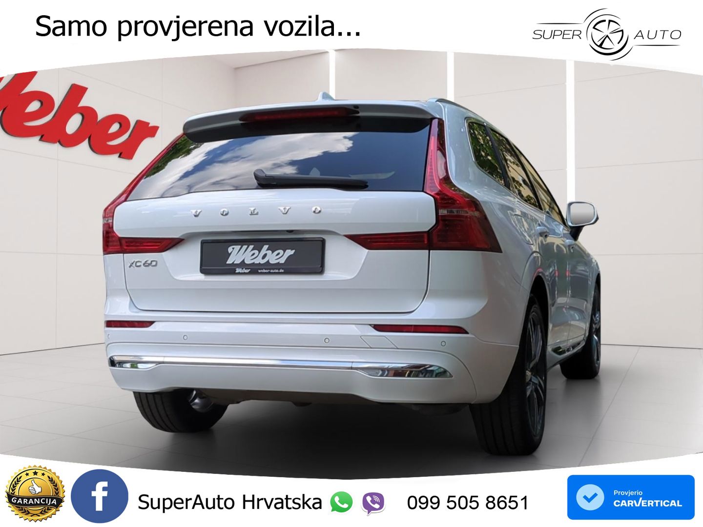 Volvo XC60 B6 AWD Geartronic ZRAČNI+ACC+GR SJED+KAM+PANO