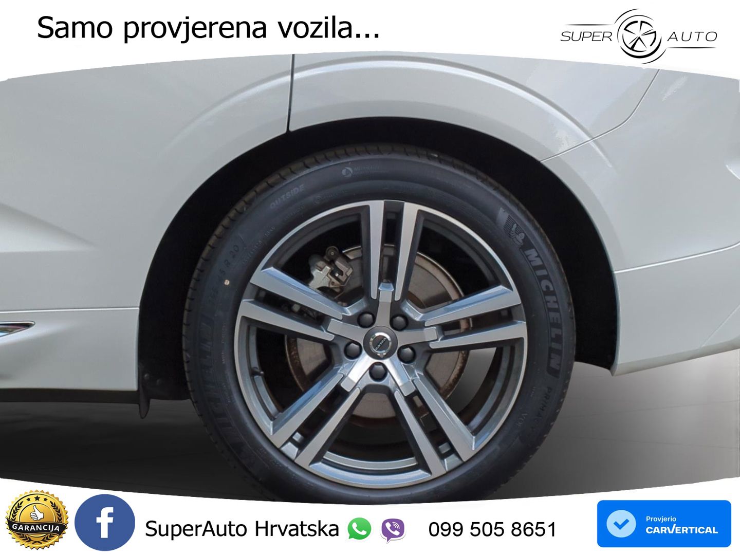 Volvo XC60 B6 AWD Geartronic ZRAČNI+ACC+GR SJED+KAM+PANO