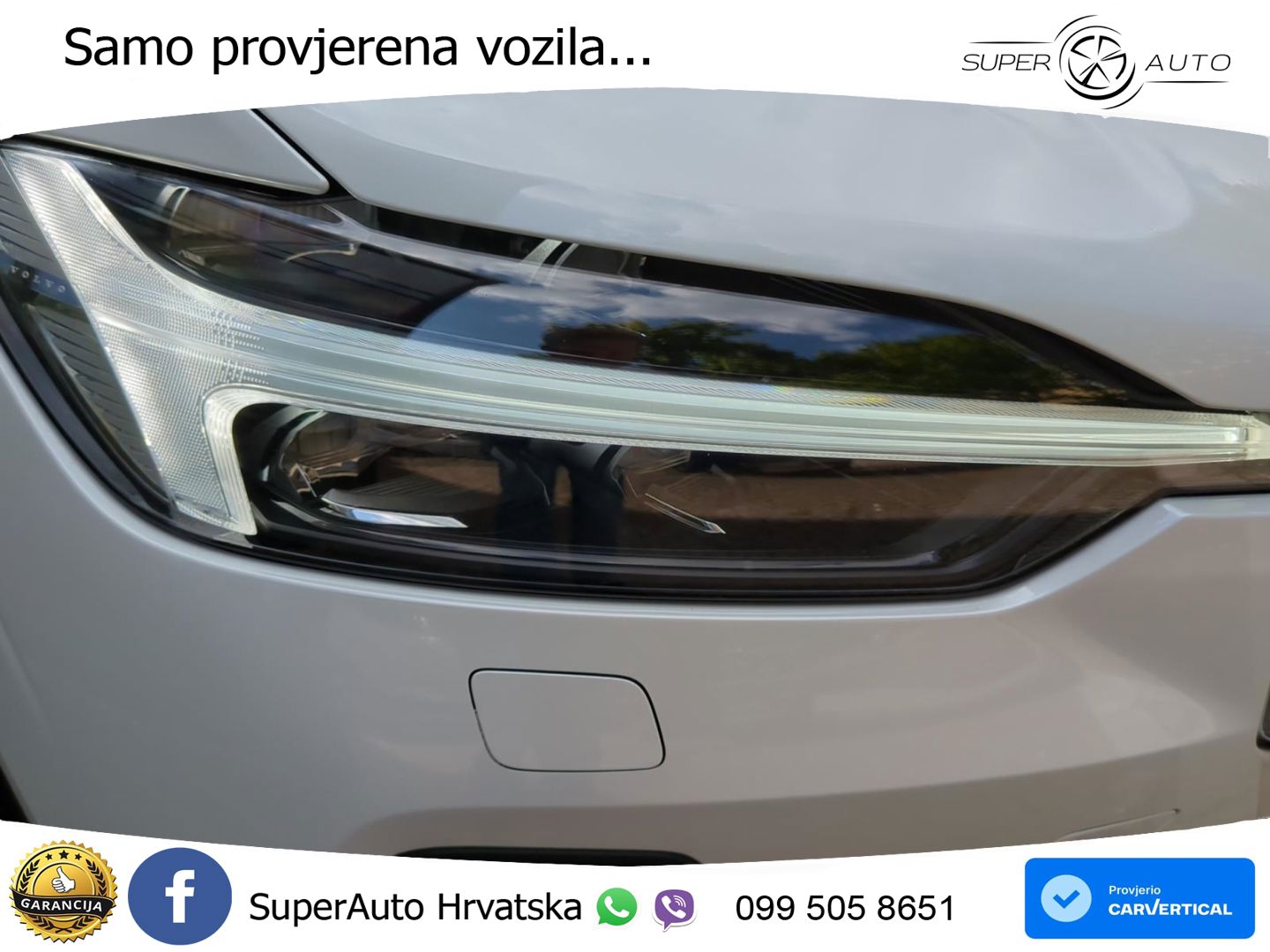 Volvo XC60 B6 AWD Geartronic ZRAČNI+ACC+GR SJED+KAM+PANO