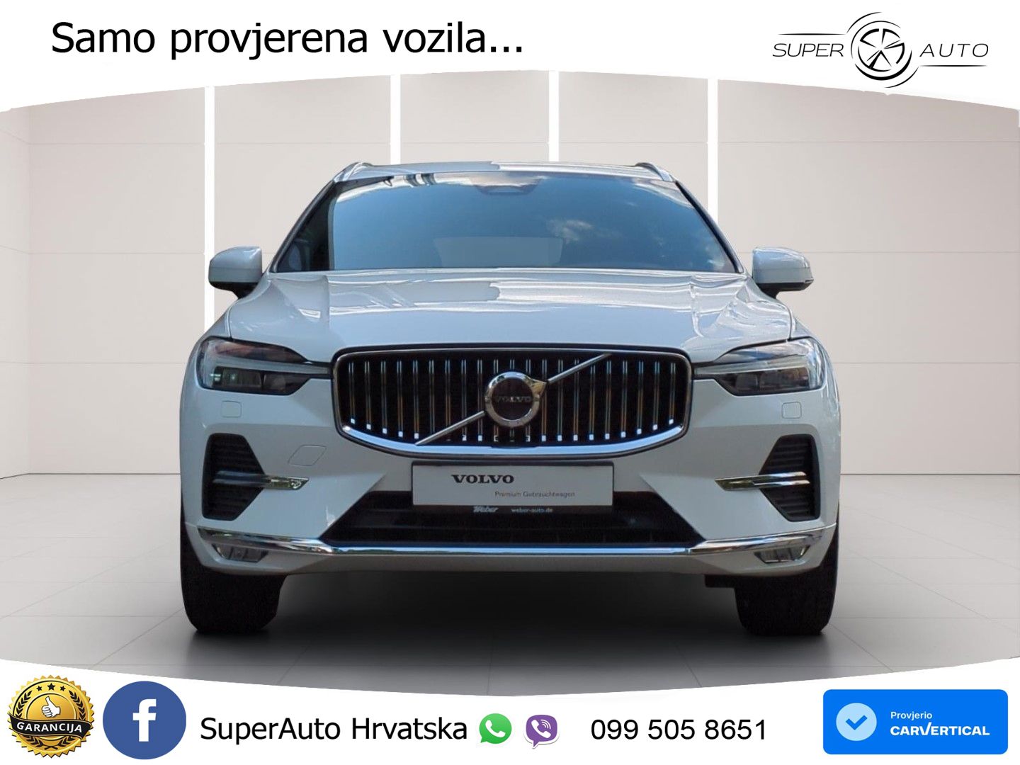 Volvo XC60 B6 AWD Geartronic ZRAČNI+ACC+GR SJED+KAM+PANO