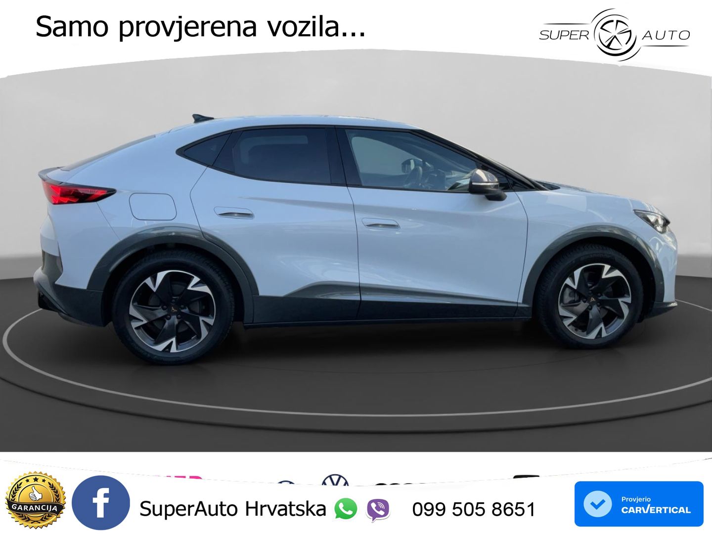Cupra Tavascan 82 kWh (286 KS) LED+GR SJED+ACC