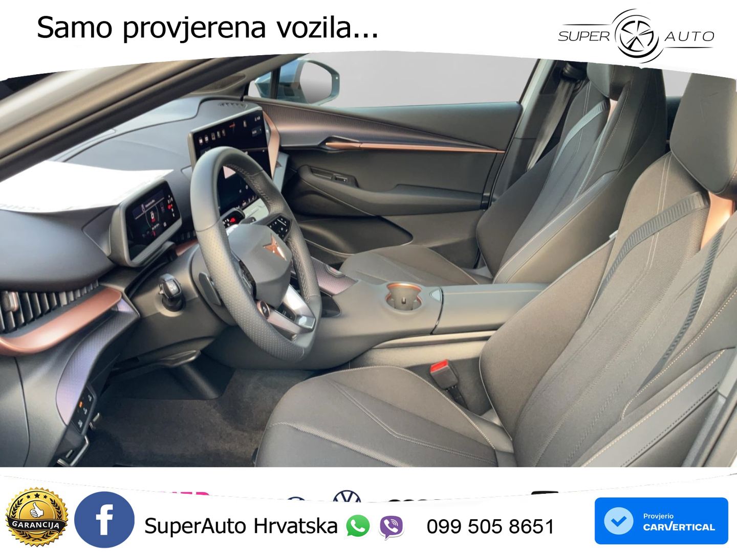 Cupra Tavascan 82 kWh (286 KS) LED+GR SJED+ACC