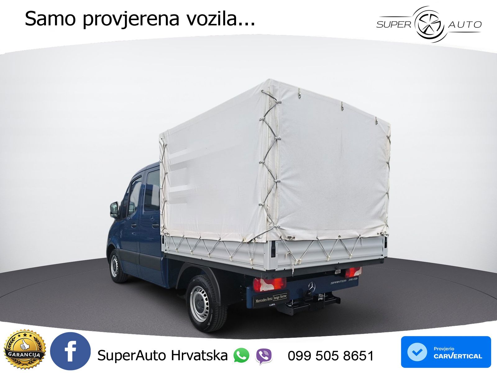 Mercedes-Benz Sprinter 215 CDI DOKA KlimaA 150 KS