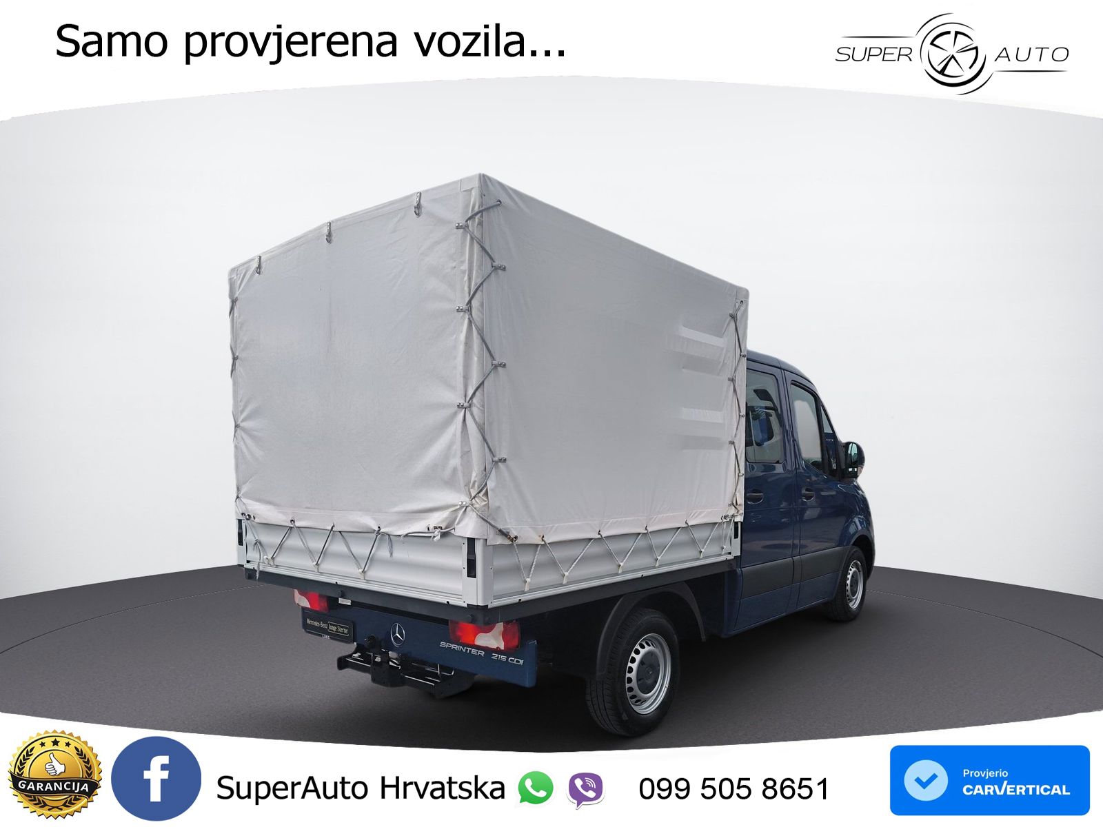 Mercedes-Benz Sprinter 215 CDI DOKA KlimaA 150 KS