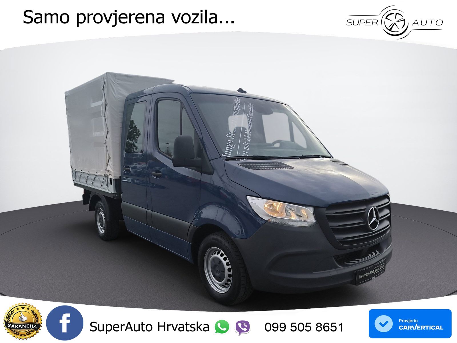 Mercedes-Benz Sprinter 215 CDI DOKA KlimaA 150 KS