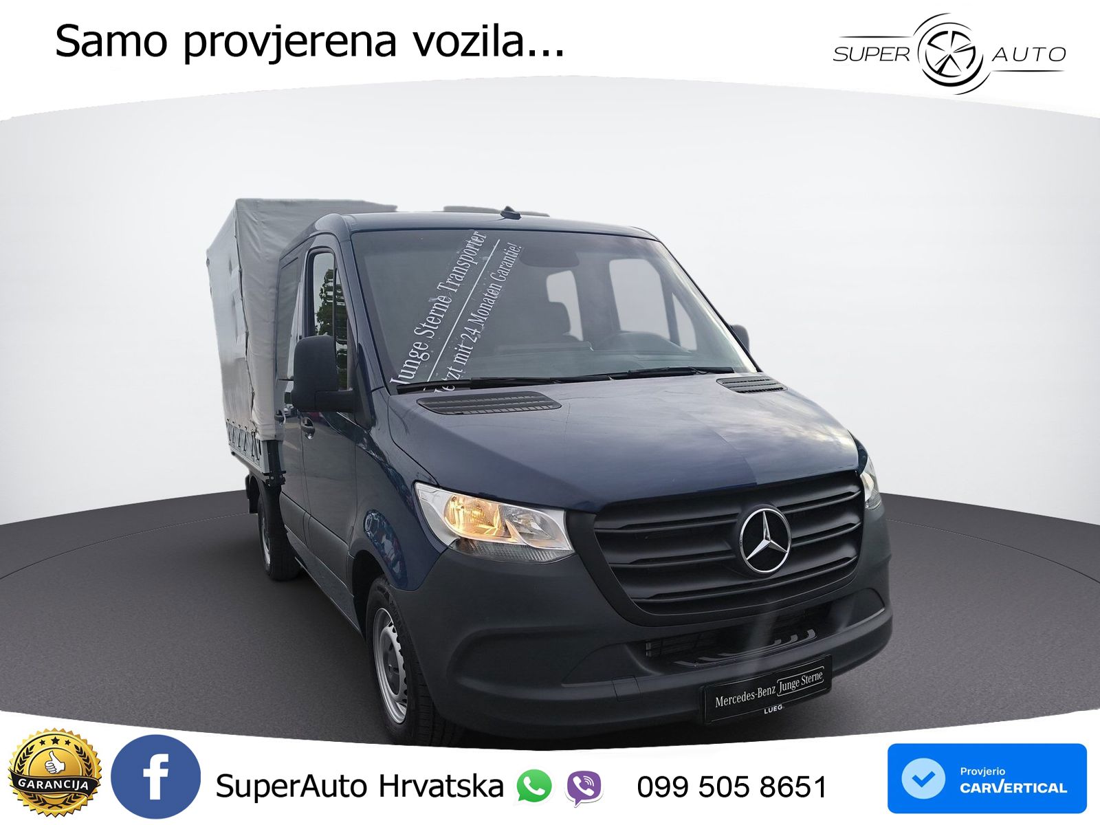 Mercedes-Benz Sprinter 215 CDI DOKA KlimaA 150 KS