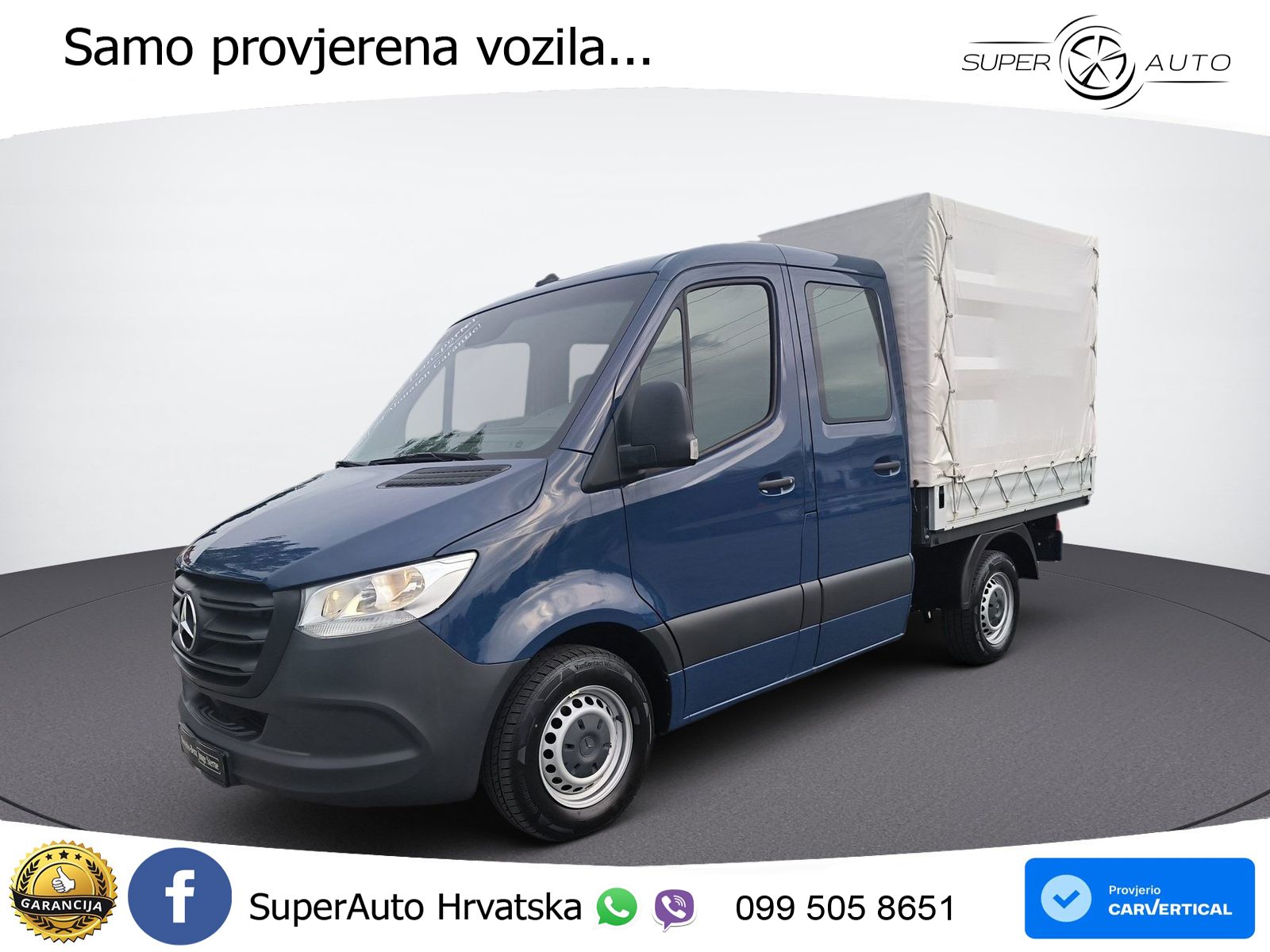 Mercedes-Benz Sprinter 215 CDI DOKA KlimaA 150 KS