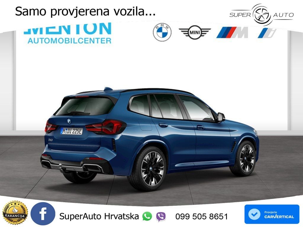 BMW iX3 80 kWh (286 KS) M Sport ACC+HEAD+GR SJED+360+PANO