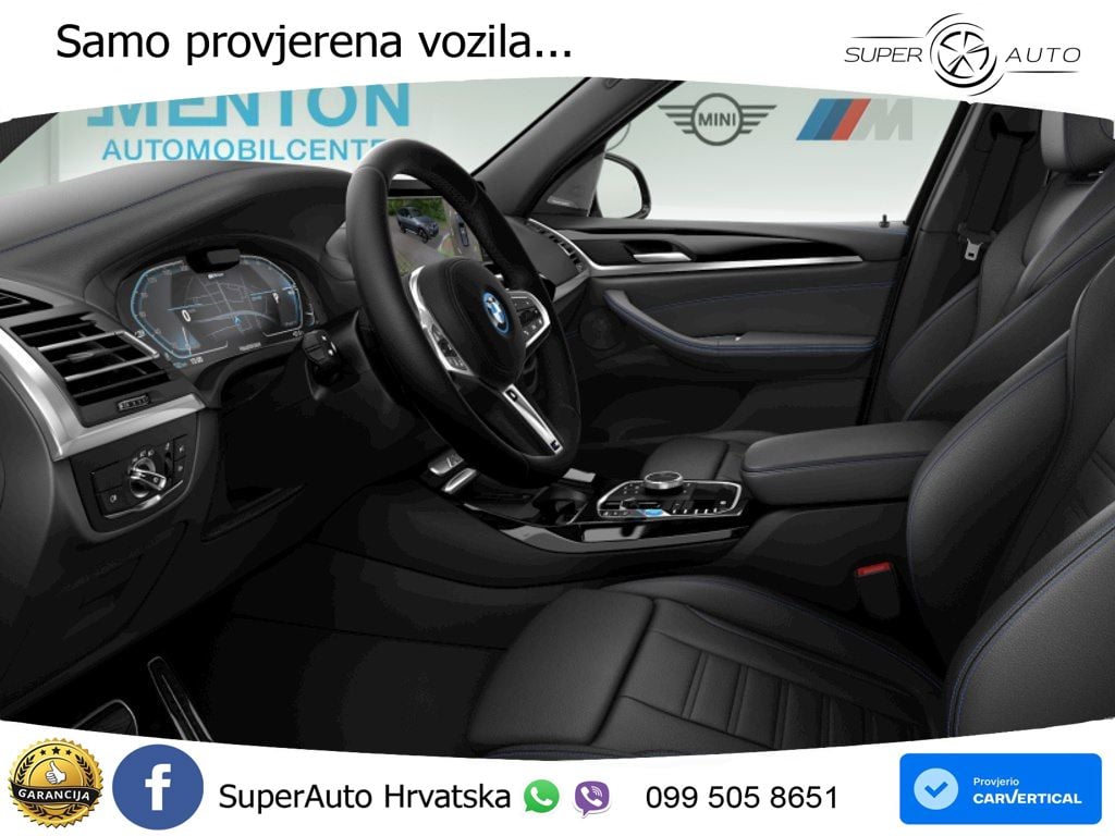 BMW iX3 80 kWh (286 KS) M Sport ACC+HEAD+GR SJED+360+PANO