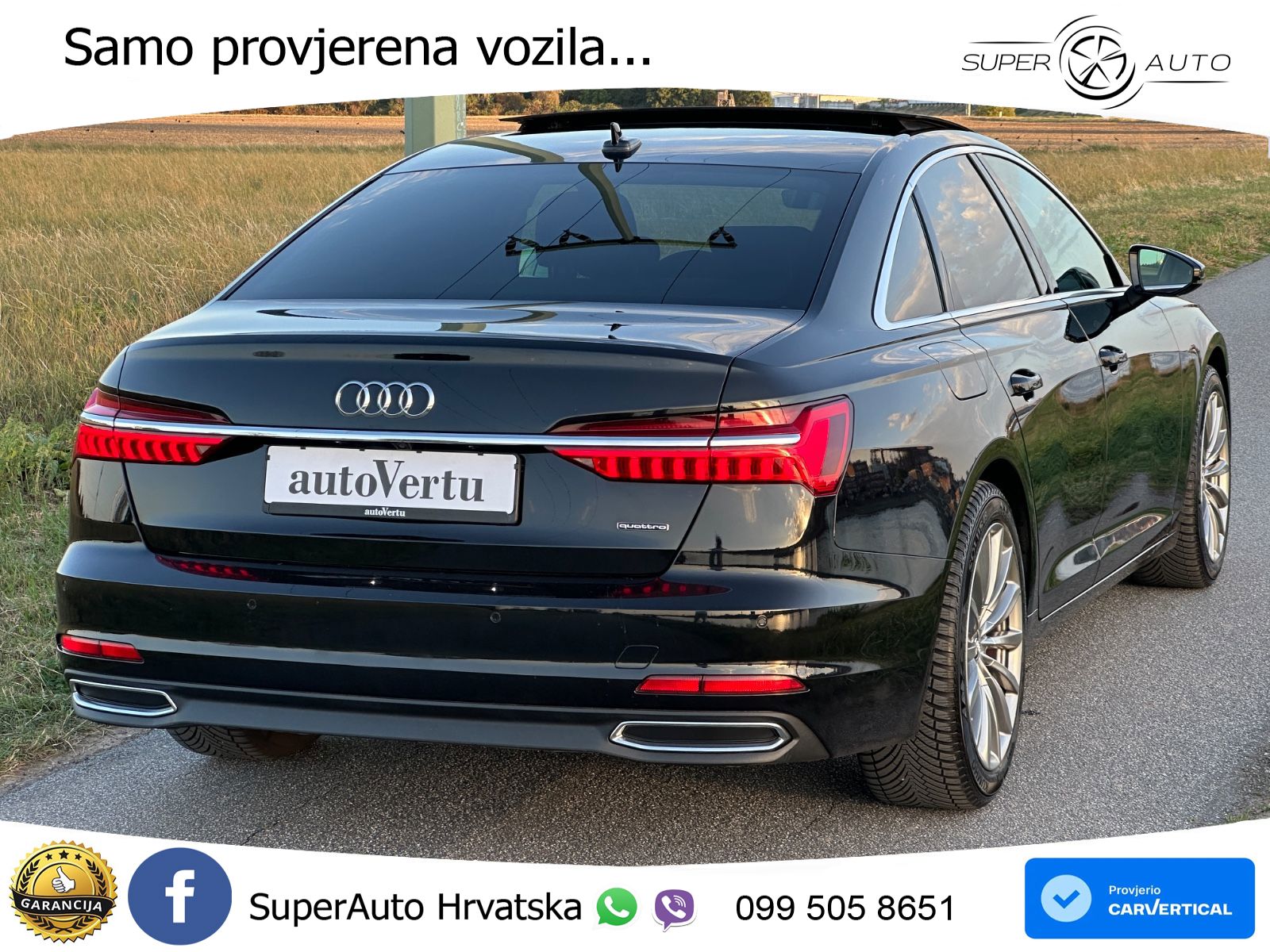 Audi A6 55 TFSI V6 (340 KS) quattro S tronic LED+GR SJED+ACC