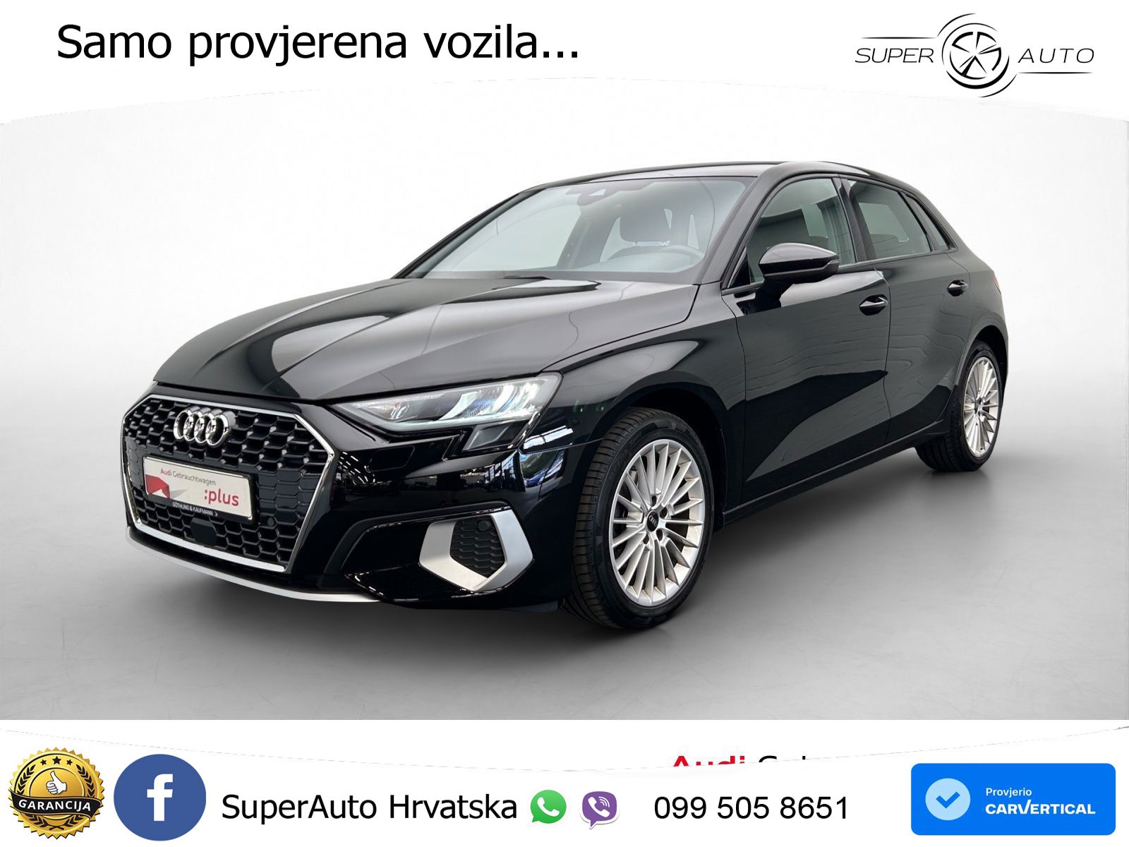 Audi A3 35 TDI (150 KS) S tronic advanced LED+GR SJED+ACC