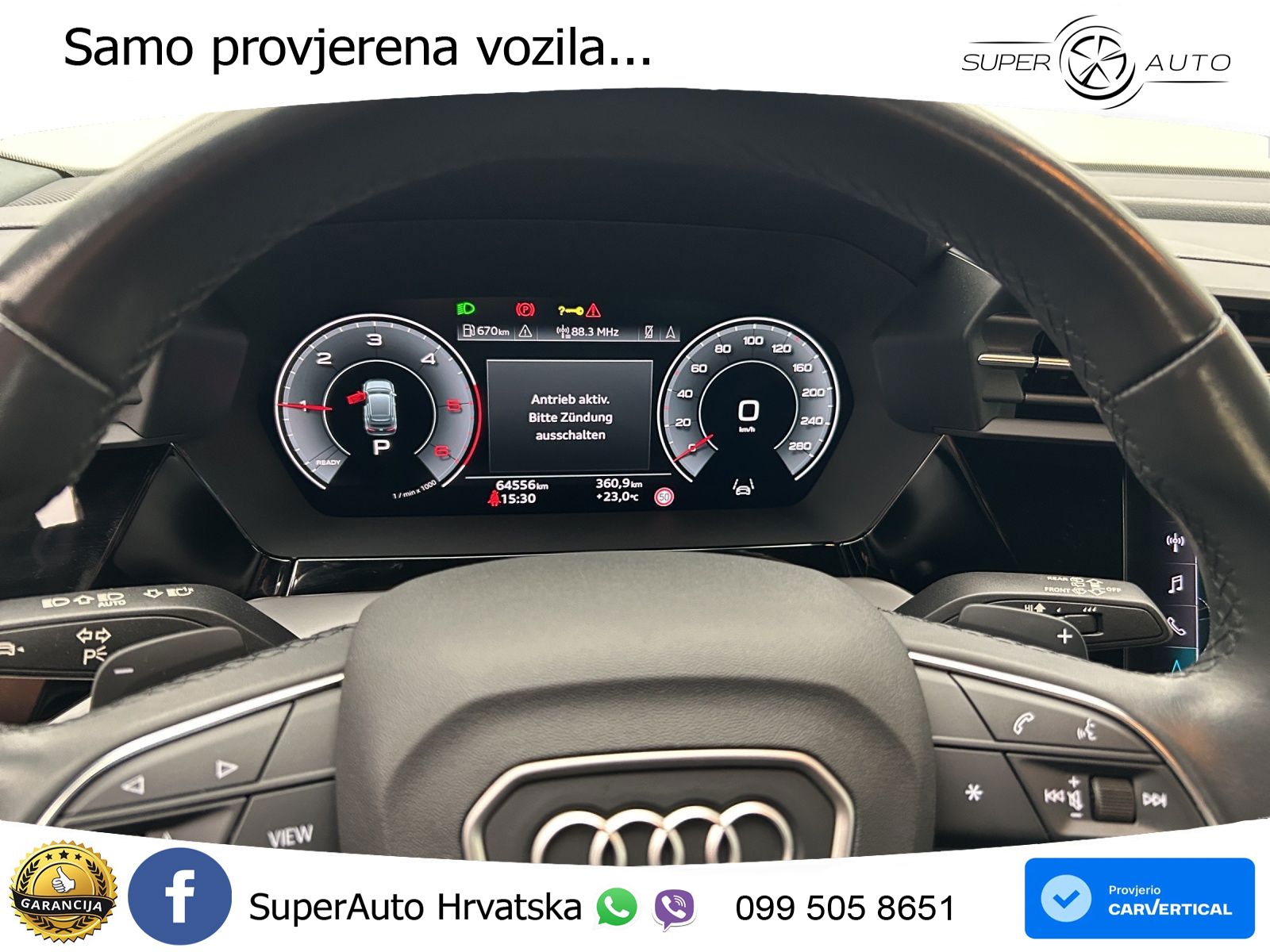 Audi A3 35 TDI (150 KS) S tronic advanced LED+GR SJED+ACC
