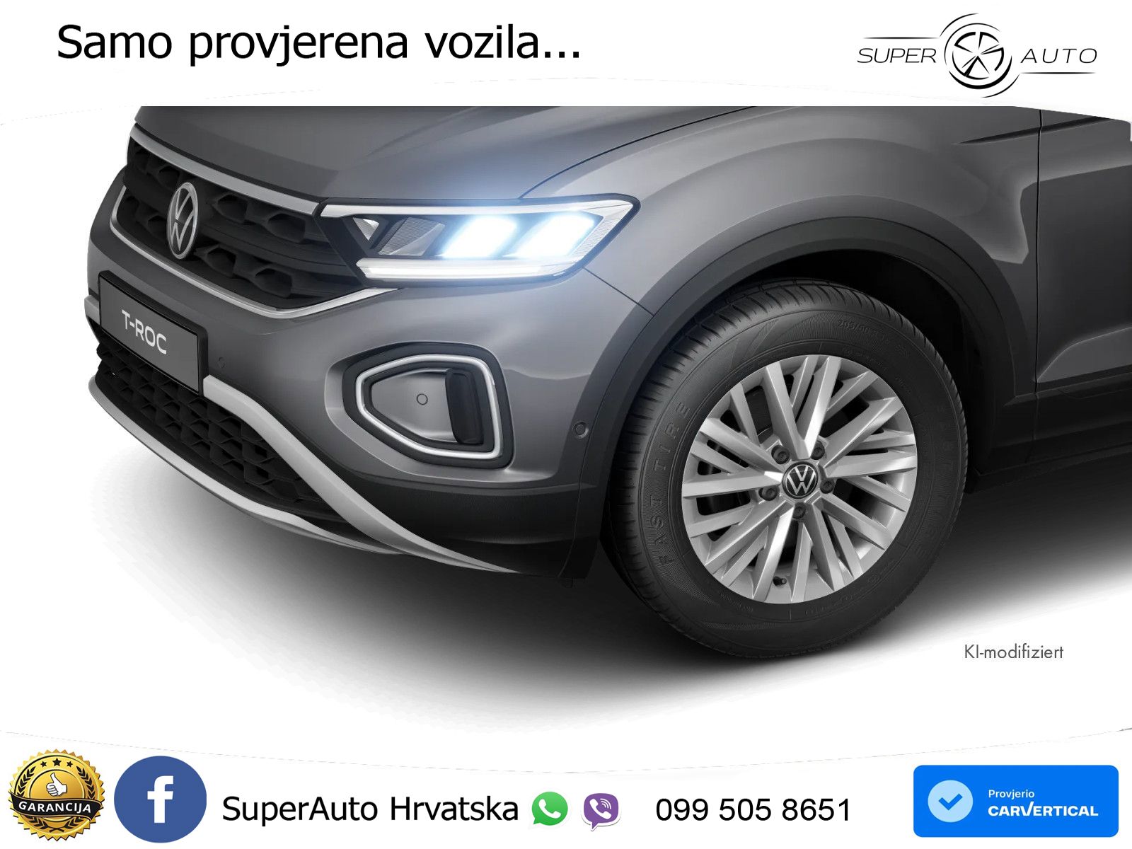 Volkswagen T-Roc 1.5 TSI (150 KS) DSG LED+GR SJED+ACC