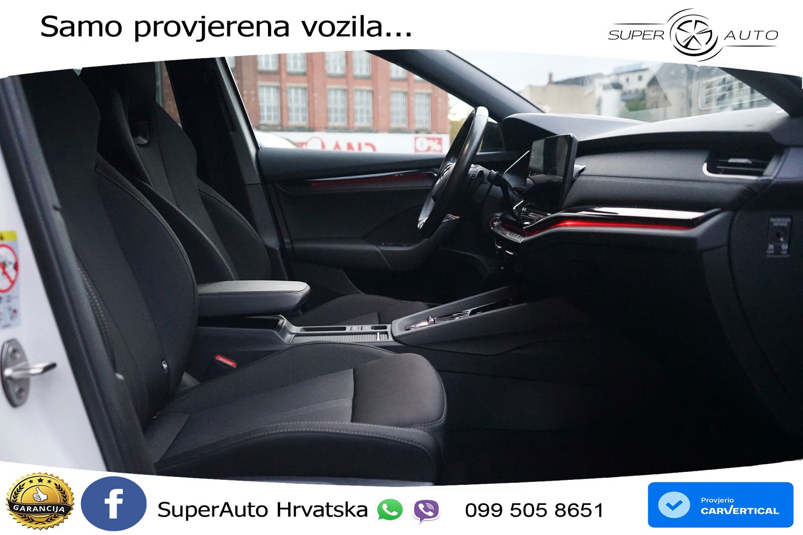 Škoda Octavia Combi iV 1.4 TSI (204 KS) DSG SportLine LED+GR SJED+ACC