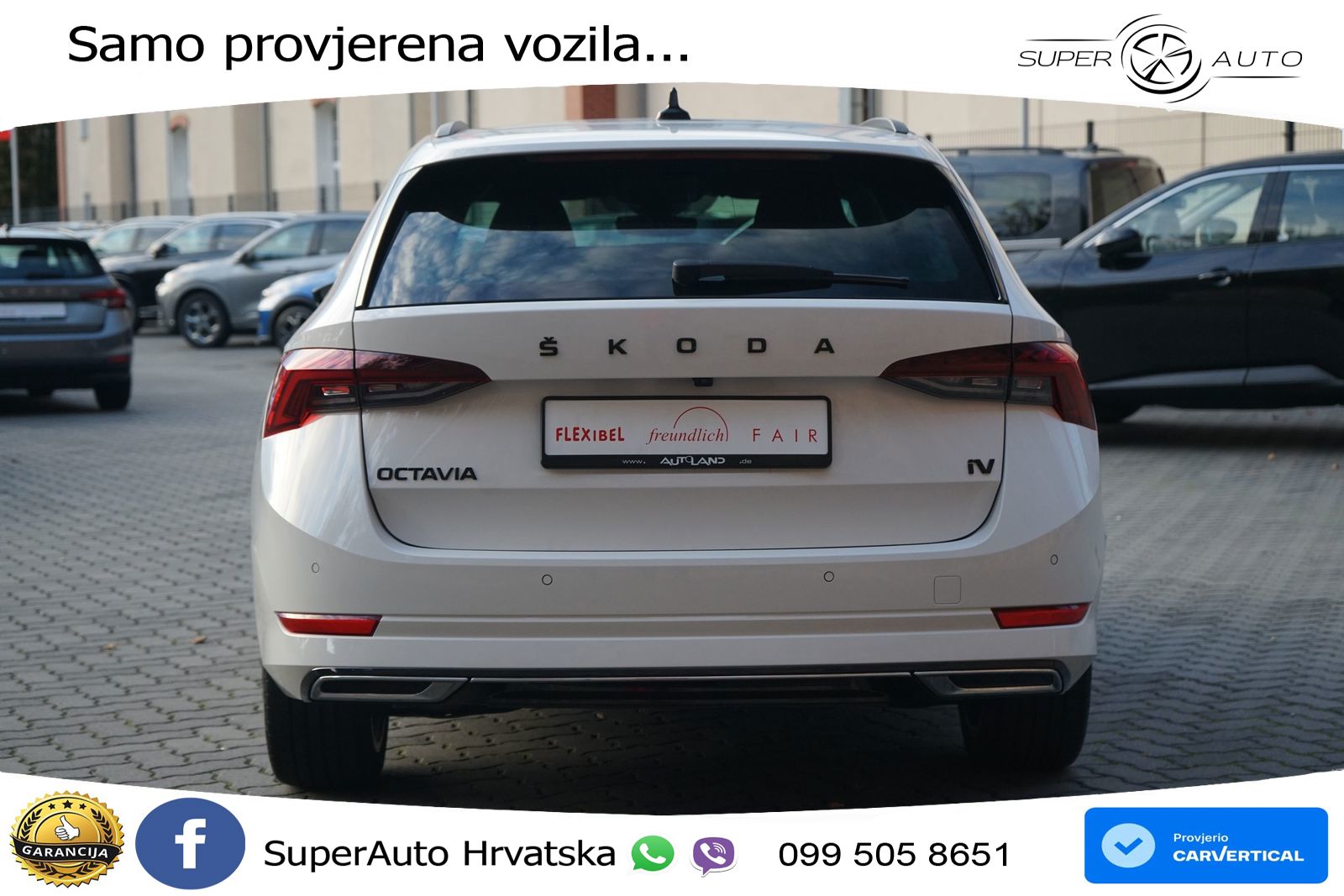 Škoda Octavia Combi iV 1.4 TSI (204 KS) DSG SportLine LED+GR SJED+ACC