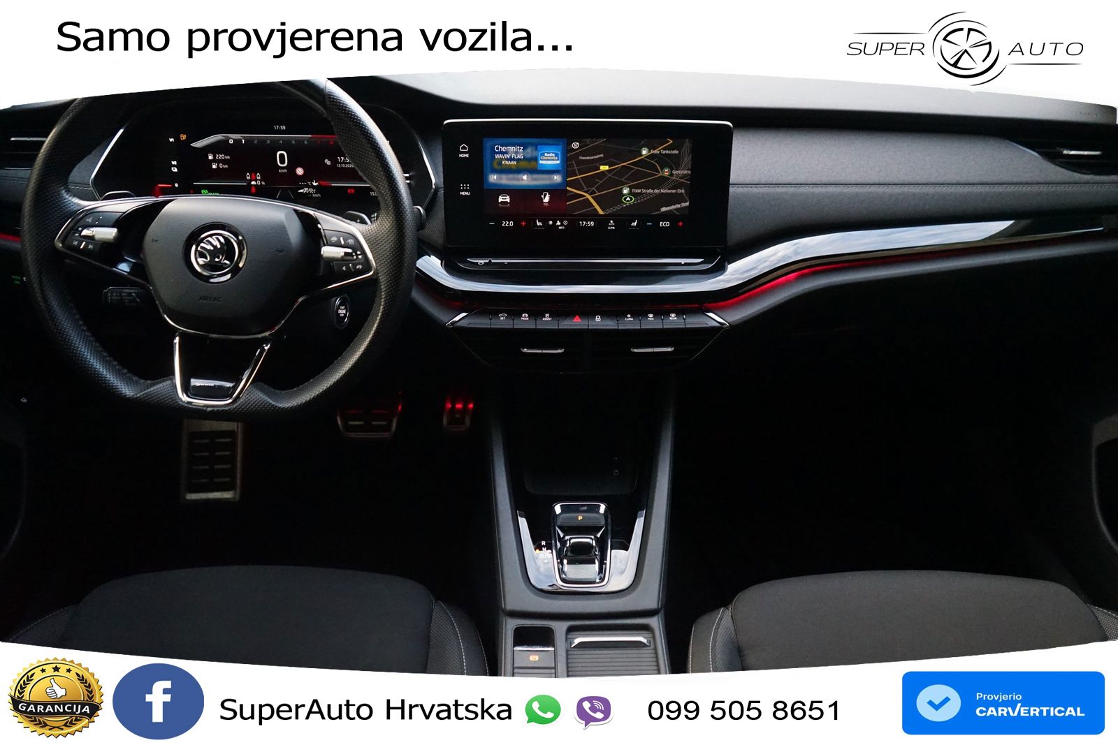 Škoda Octavia Combi iV 1.4 TSI (204 KS) DSG SportLine LED+GR SJED+ACC