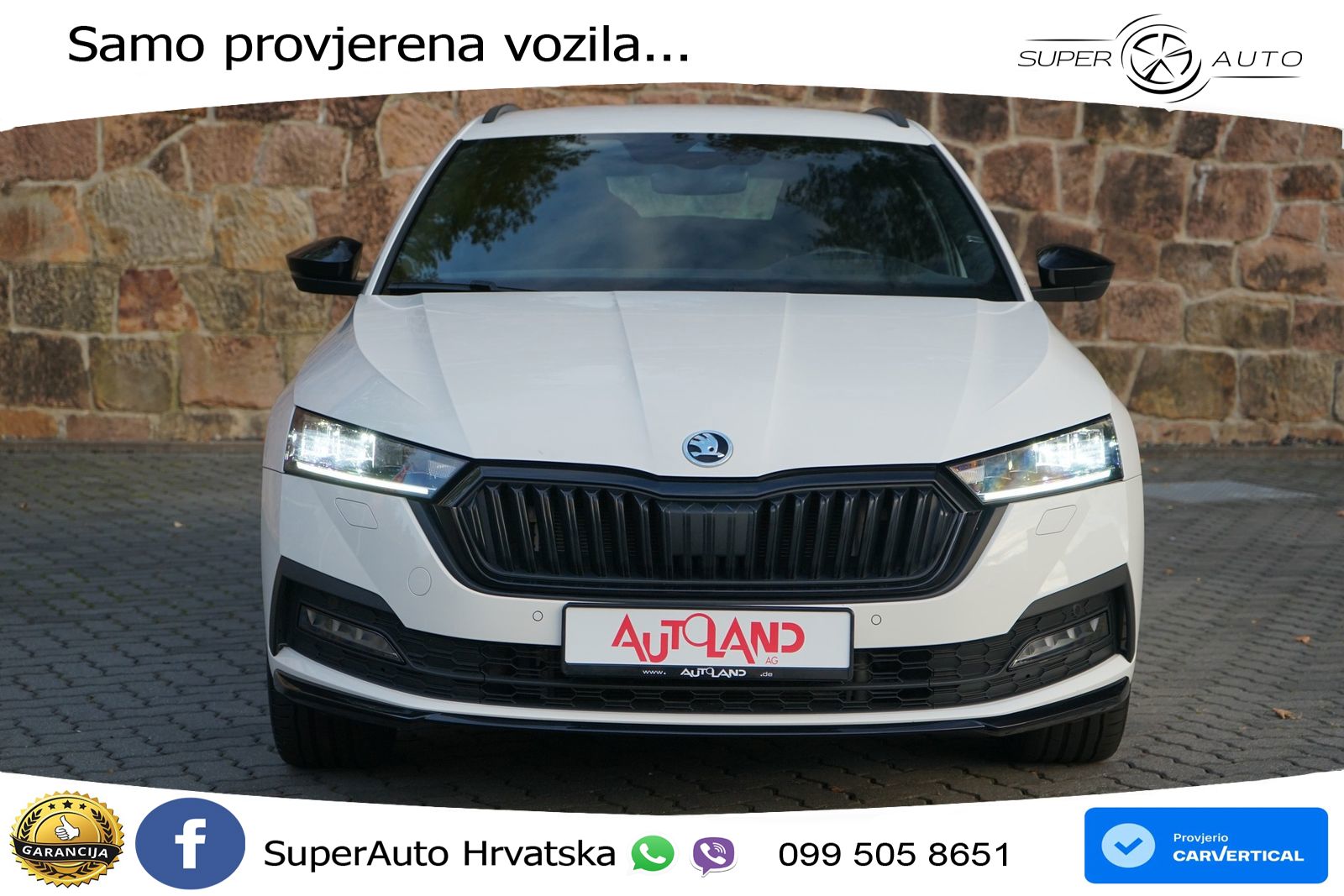 Škoda Octavia Combi iV 1.4 TSI (204 KS) DSG SportLine LED+GR SJED+ACC